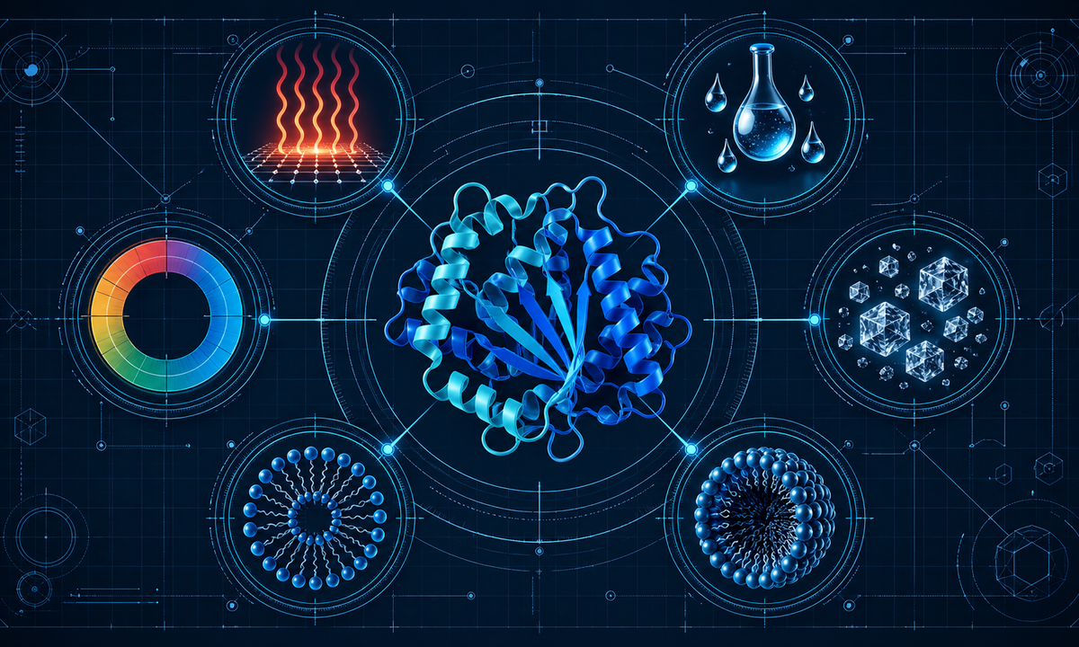 Engineering Enzymes for Industrial Stress Conditions