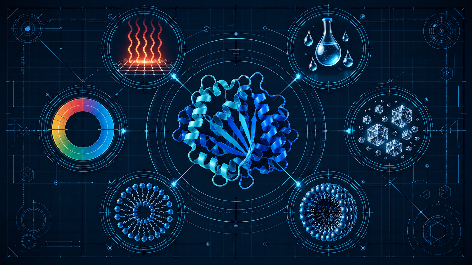 Engineering Enzymes for Industrial Stress Conditions