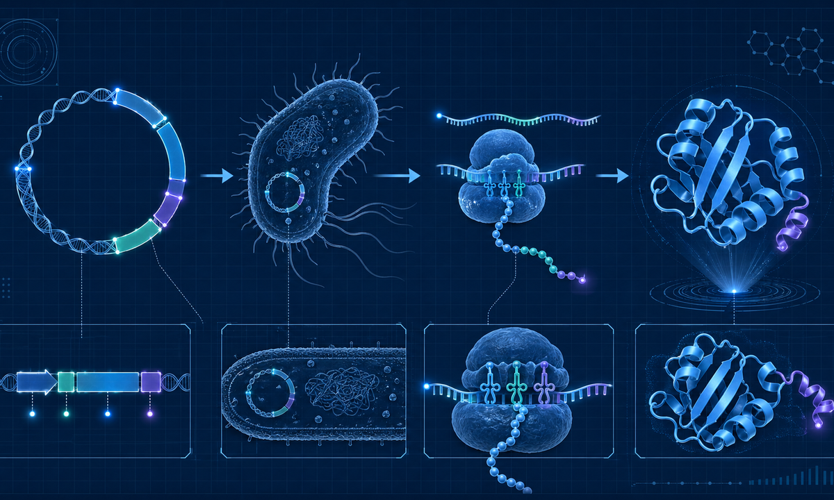 Recombinant Protein Expression: From Gene Design to Soluble Enzyme