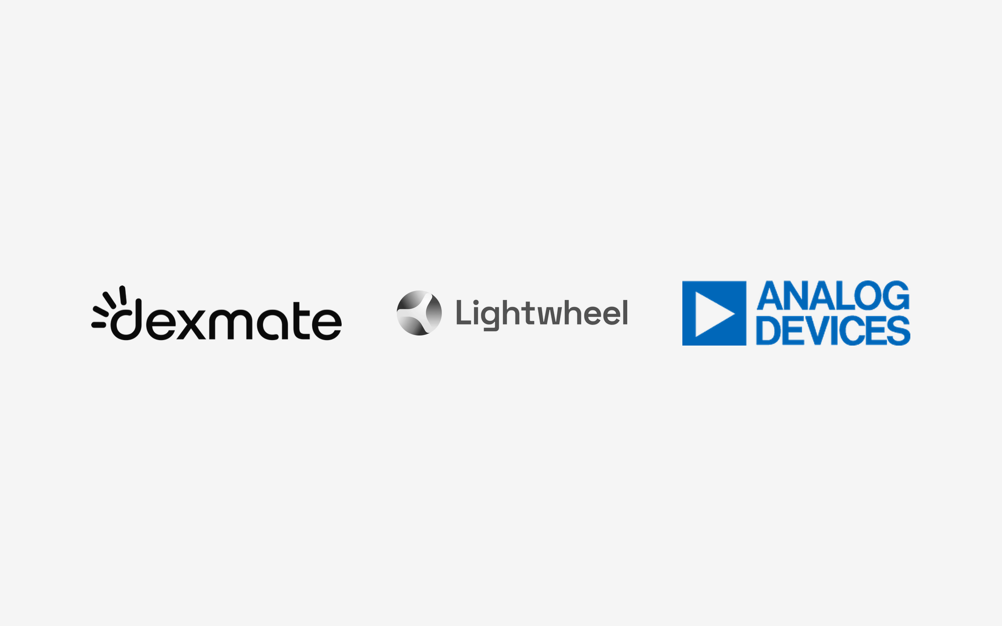 Dexmate, Lightwheel and Analog Devices