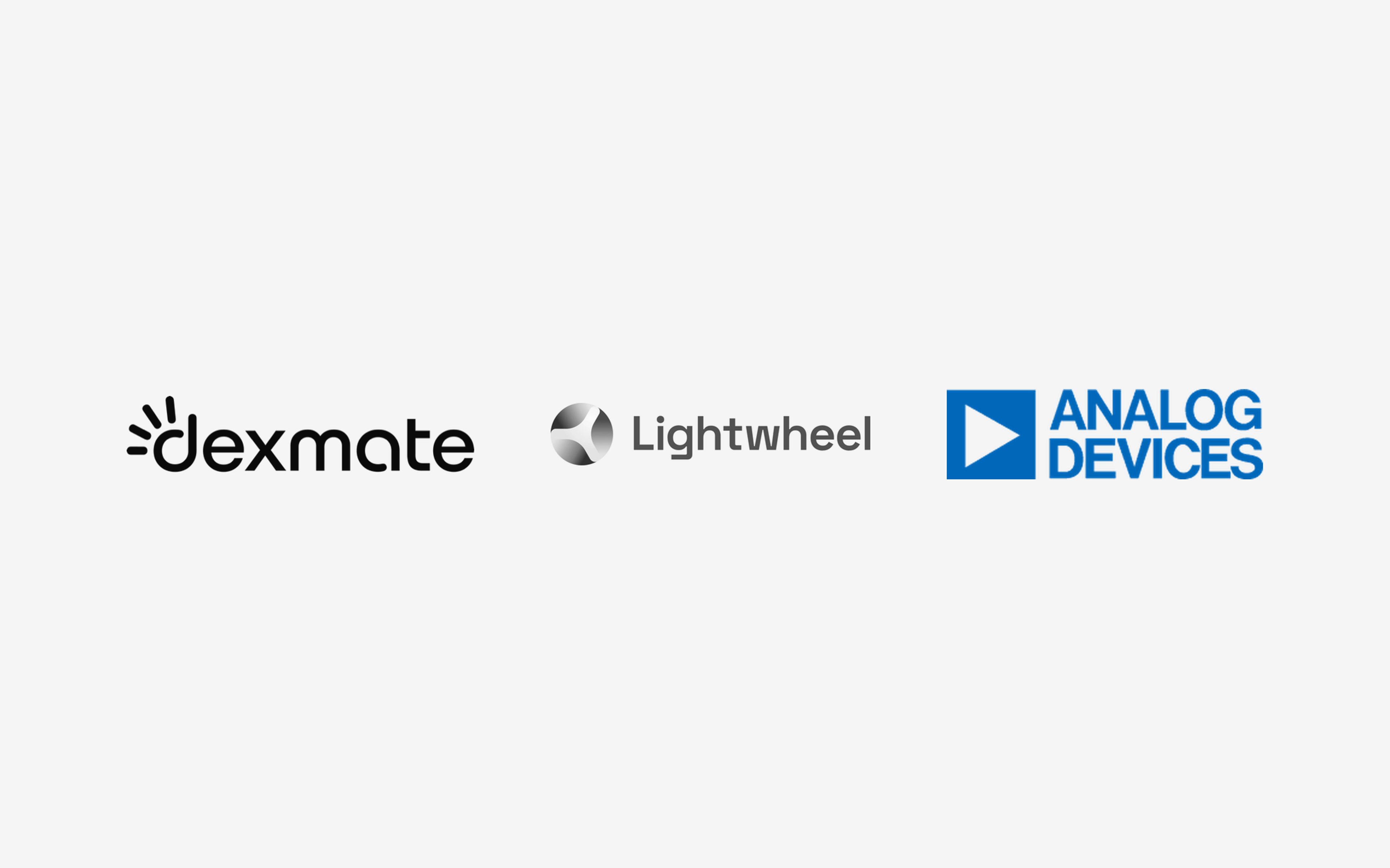 Dexmate, Lightwheel and Analog Devices