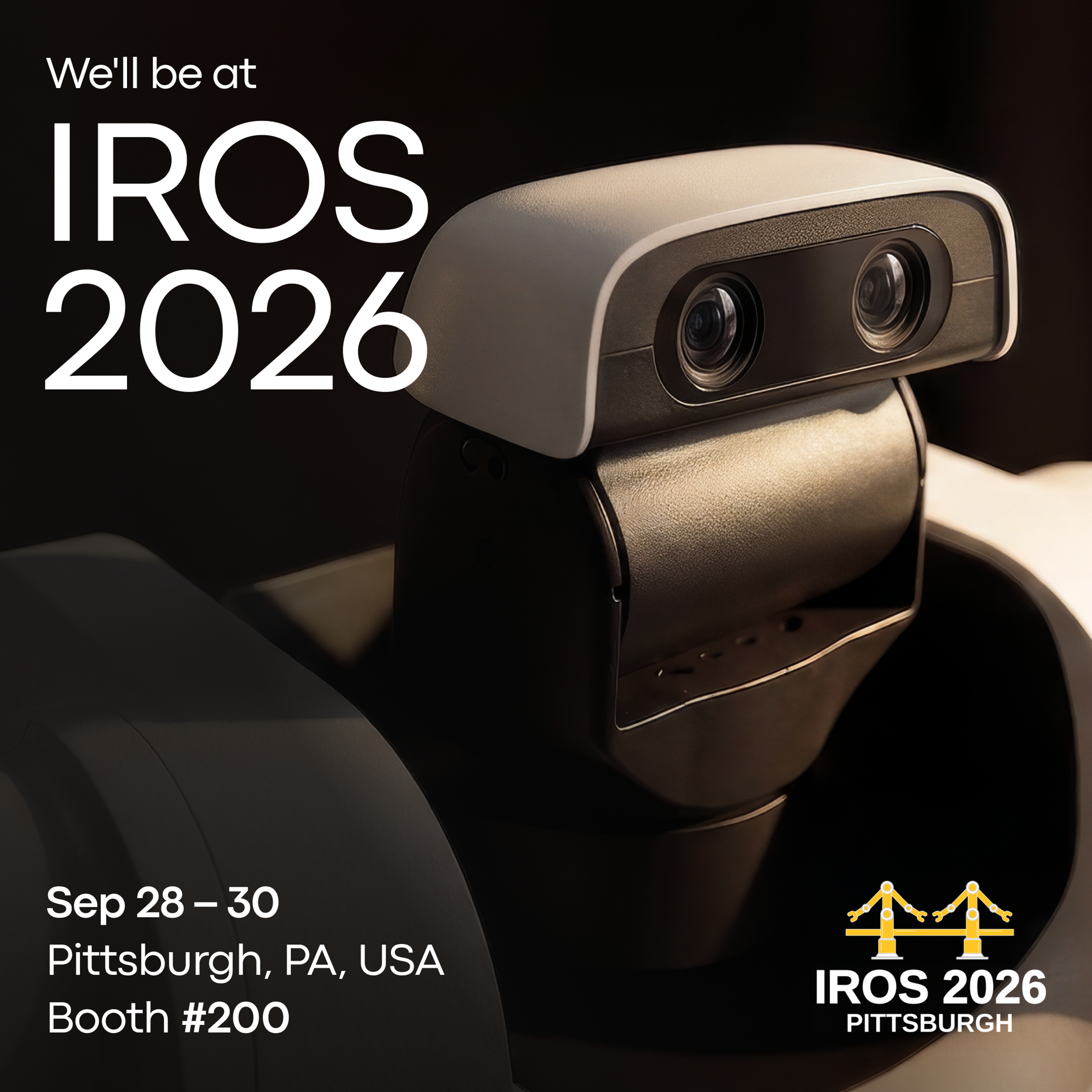 Dexmate @ IROS 2026! A new look, our Vega robots, and the people who build them.