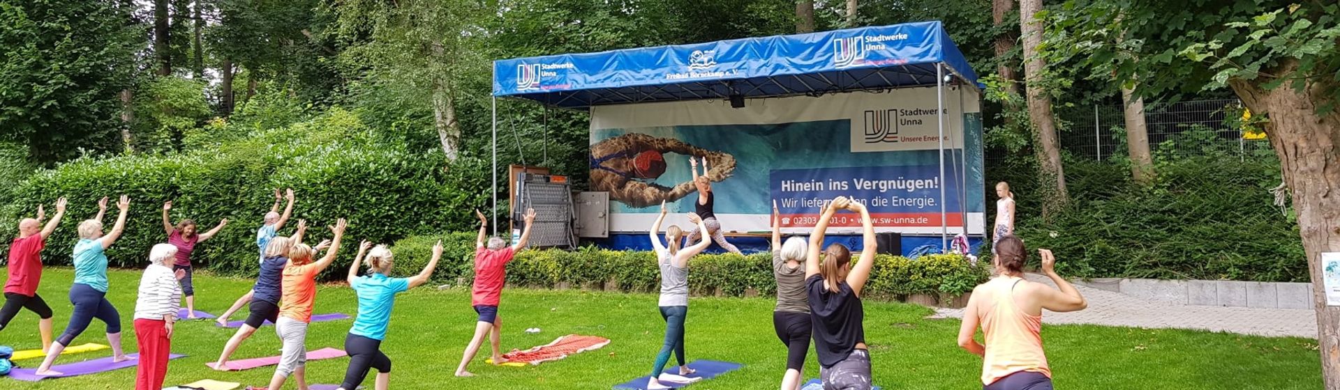 Yoga-Gruppe des SC Unna