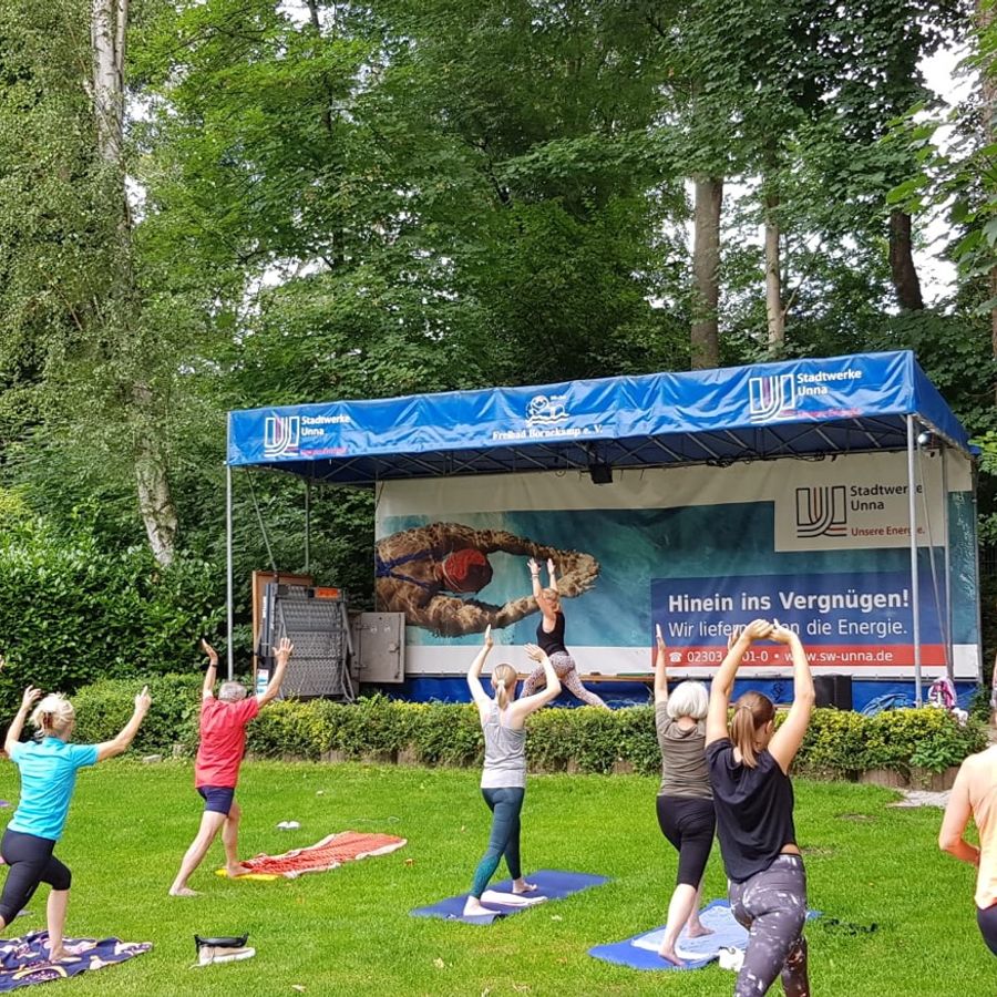 Yoga-Gruppe des SC Unna