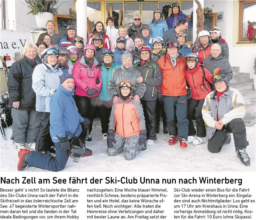 Zeitungsausschnitt: Zell am See 2017