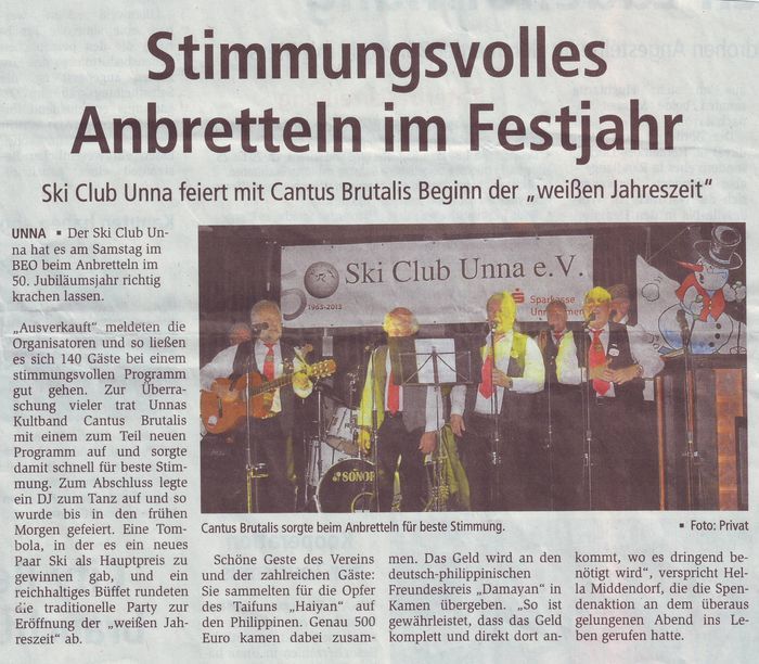 50 Jahre Ski Club Unna