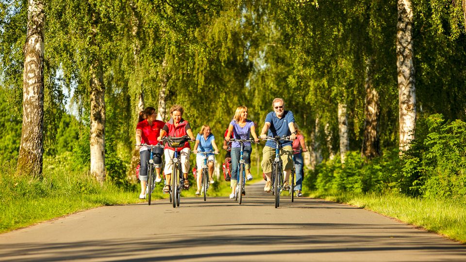 Radfahren in den Ferien