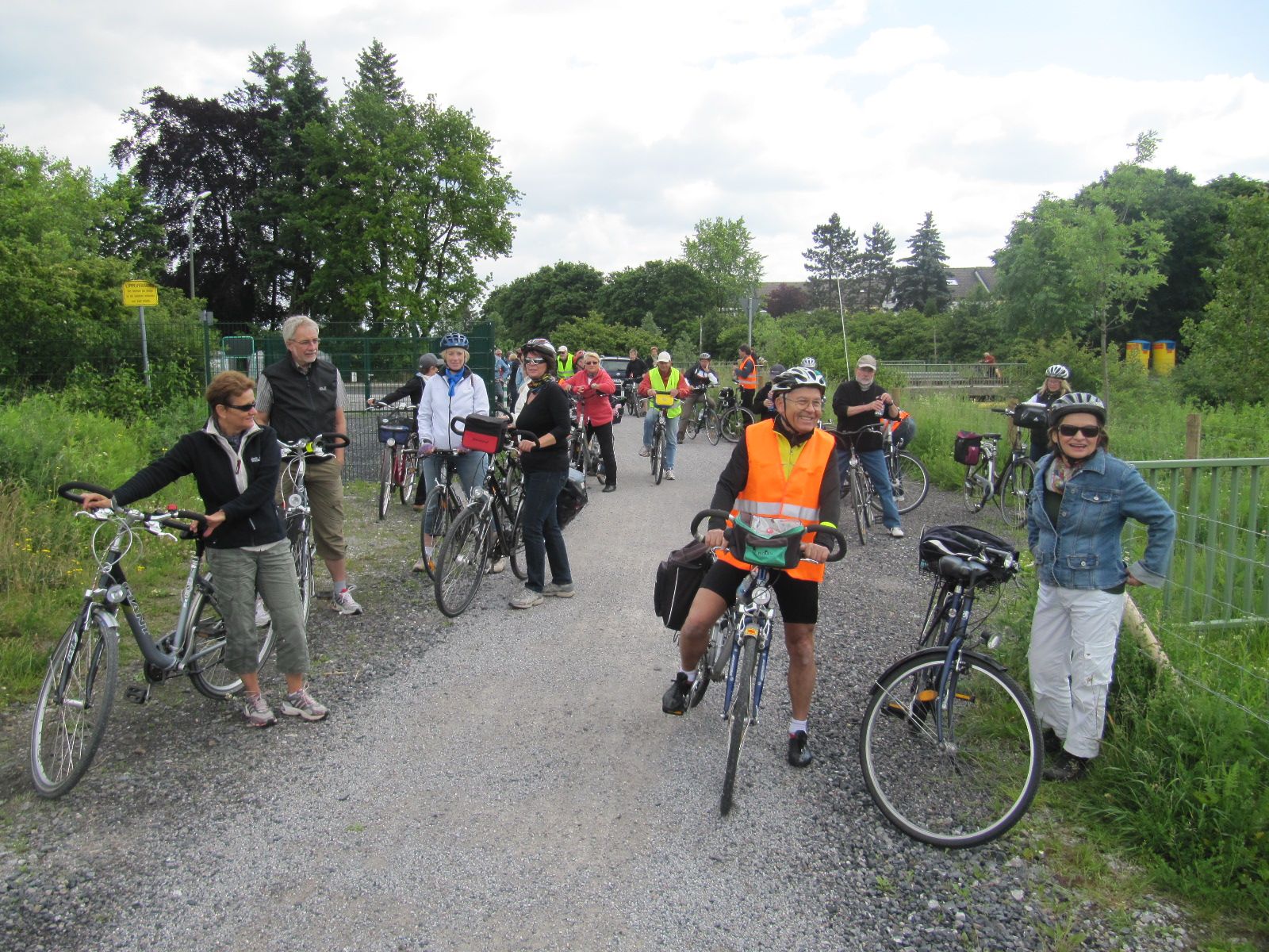 Radeln im Sommer beim Skiclub