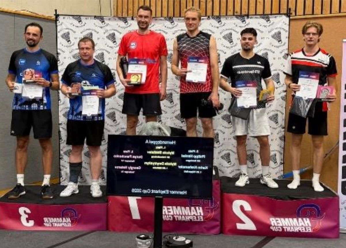 🏸 Starke Leistung bei der NRW-Rangliste O19 - Philipp Henkel überzeugt im Mixed und Einzel