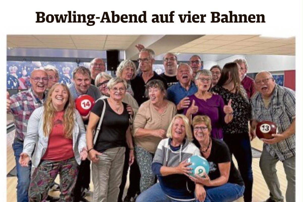 Bowling - wieder Klasse