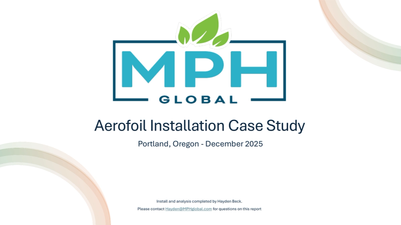 Aerofoil Portland thermal case study — page 1