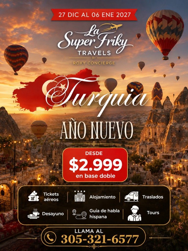 Visual promocional del viaje a TURQUÍA
