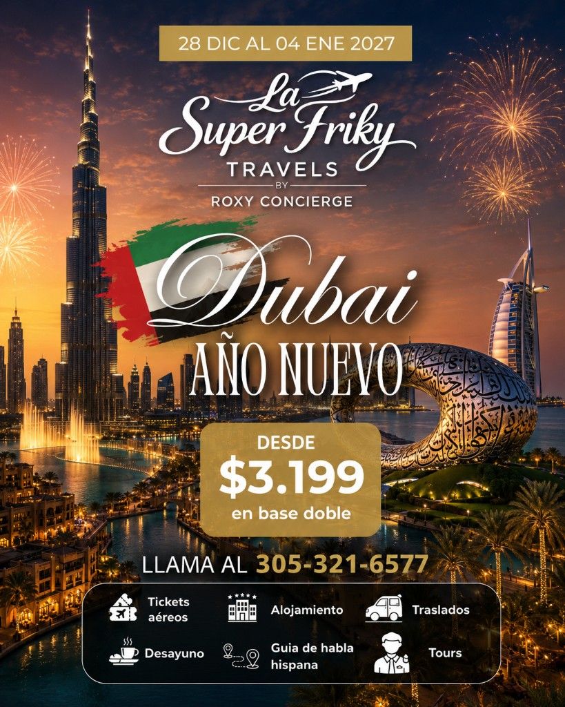 Visual promocional del viaje a DUBAI
