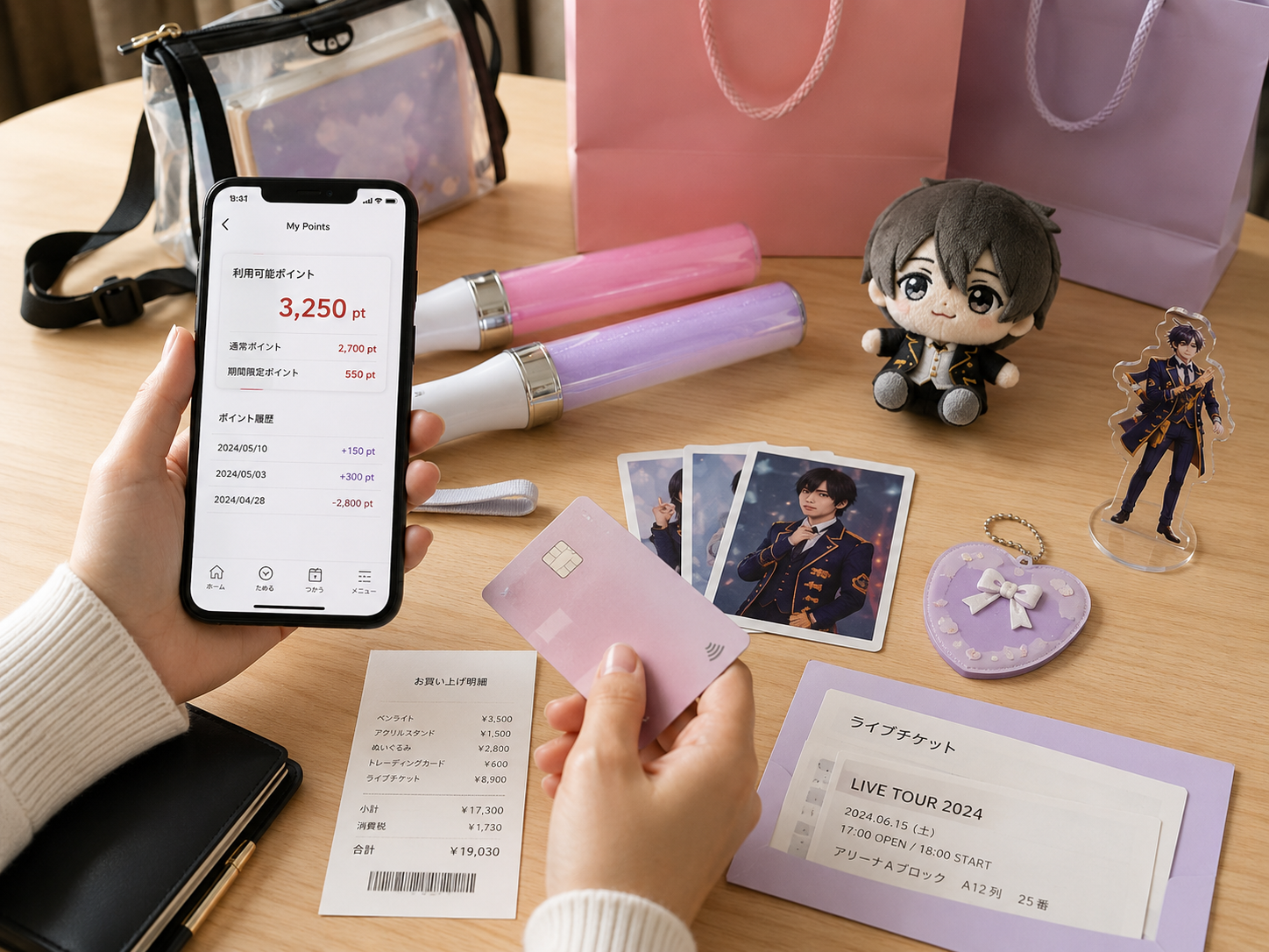推し活費をポイ活で節約！初心者が月5,000円分を目指す方法