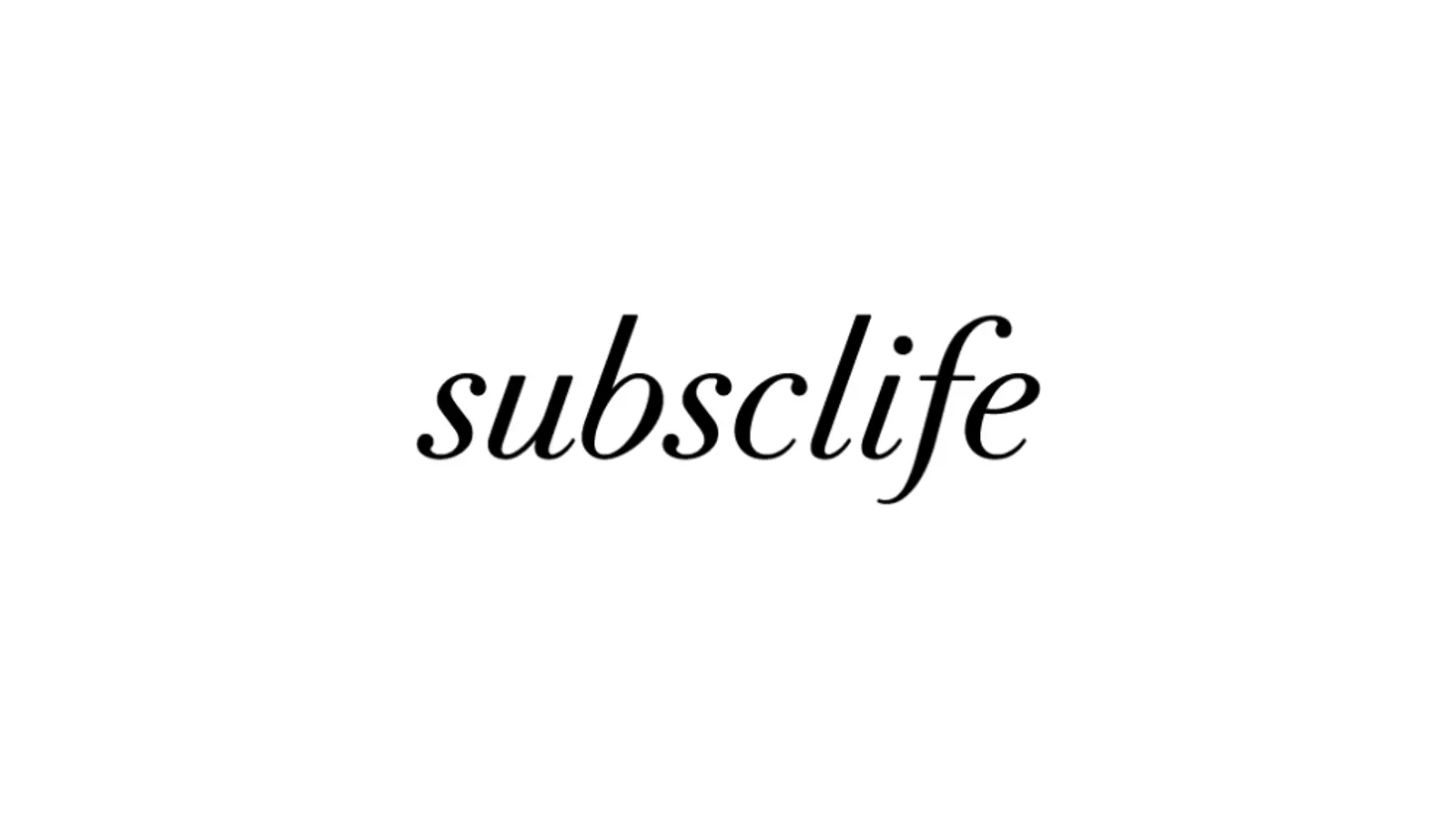 subsclifeのロゴ