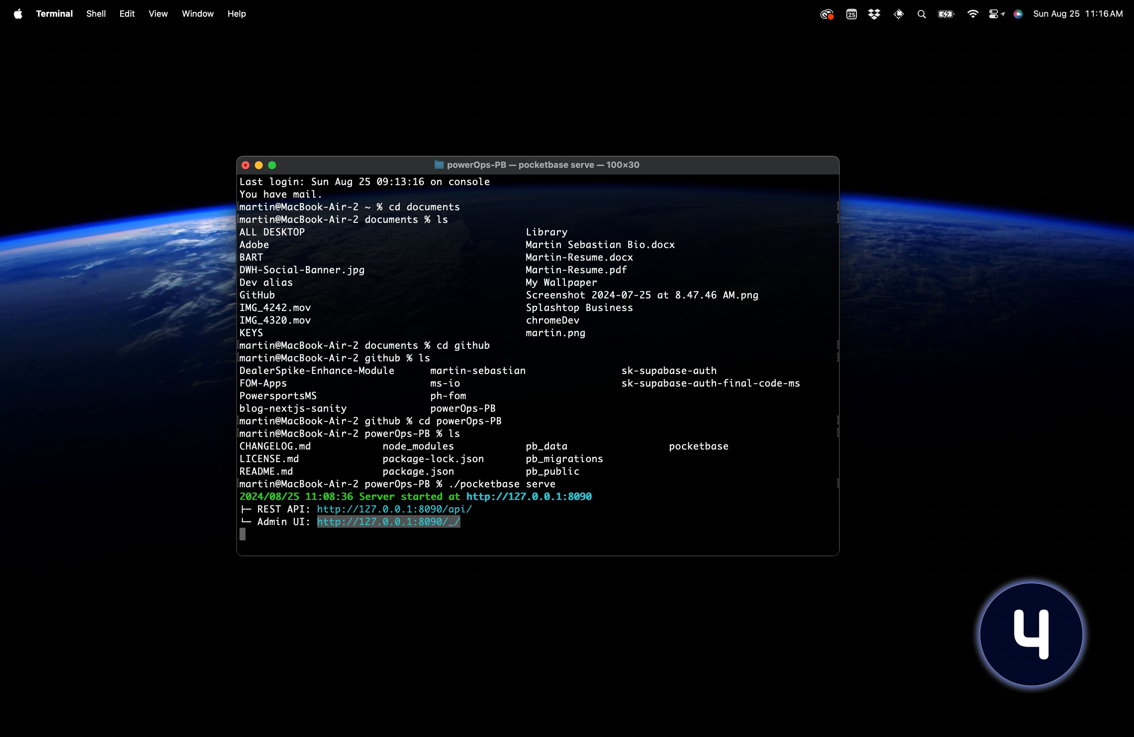 Pocket Base Server