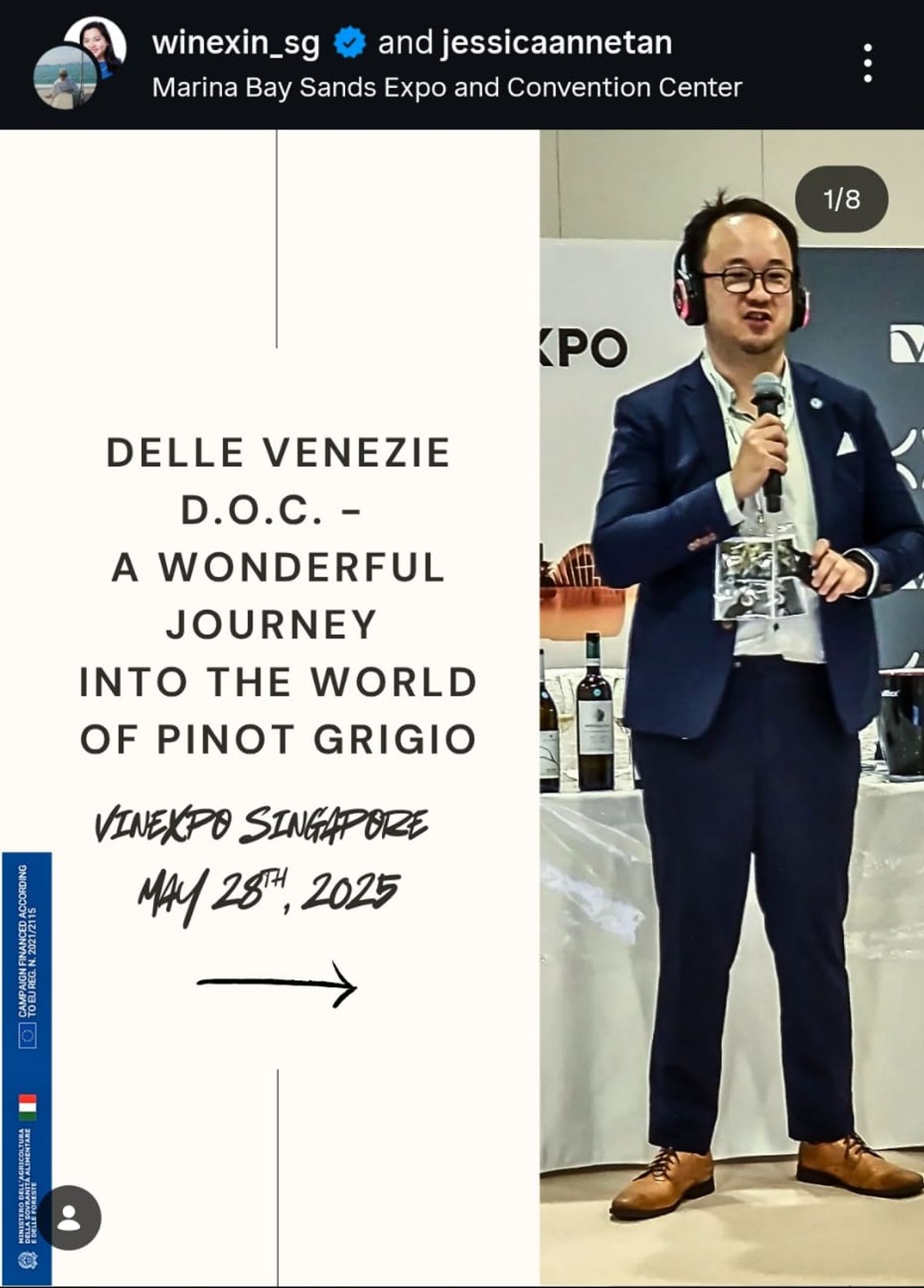 Pinot Grigio Delle Venezie DOC Social Media Campaign Image 7