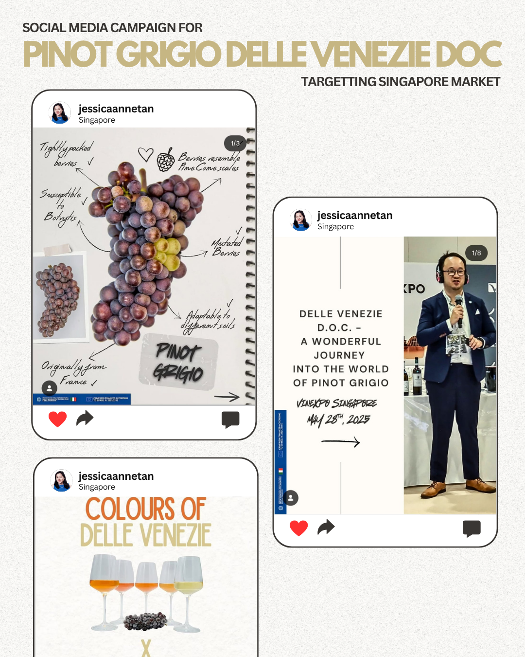 Pinot Grigio Delle Venezie DOC Social Media Campaign