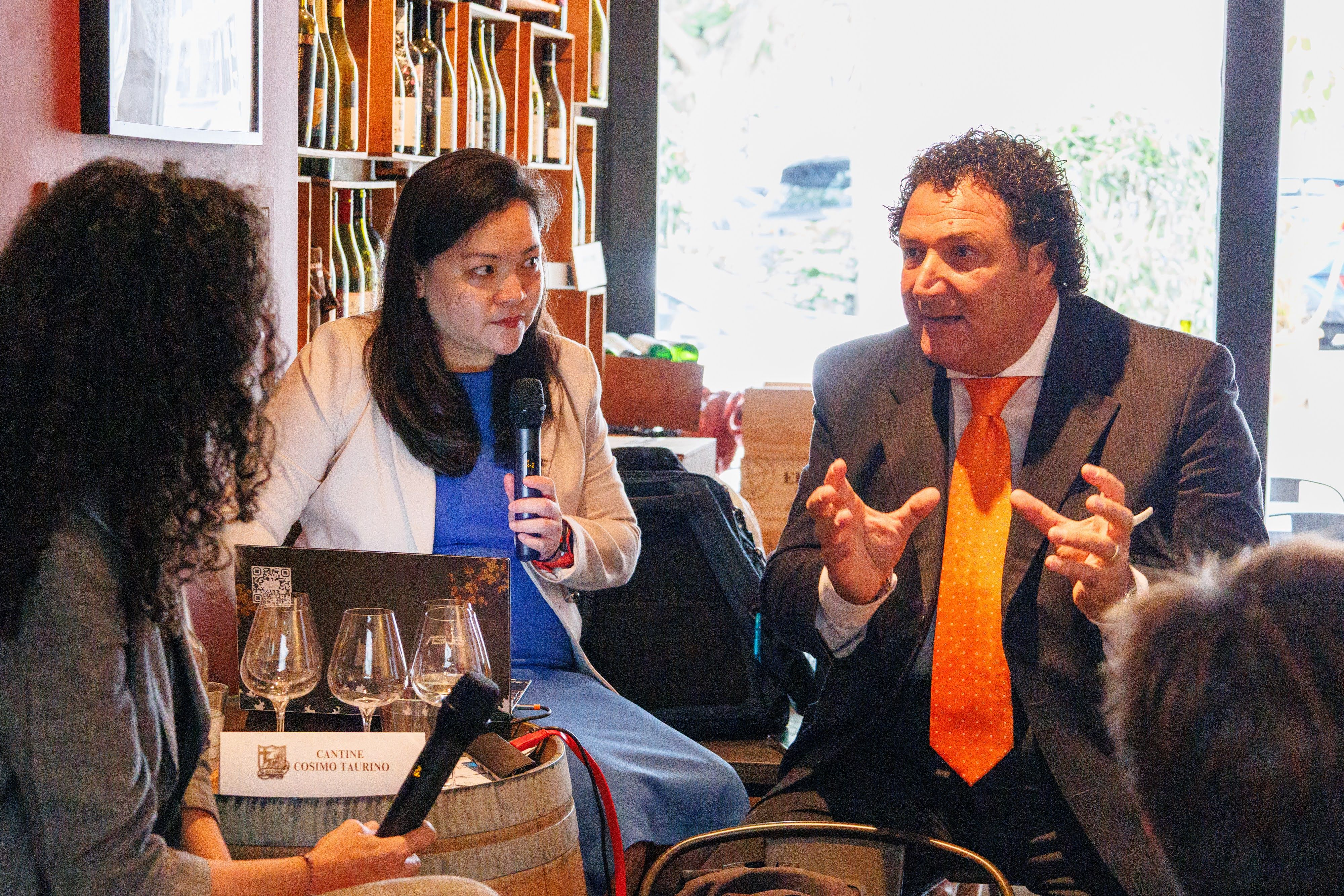 Perseverance & Love for the Land Masterclass - Cantine Cosimo Taurino