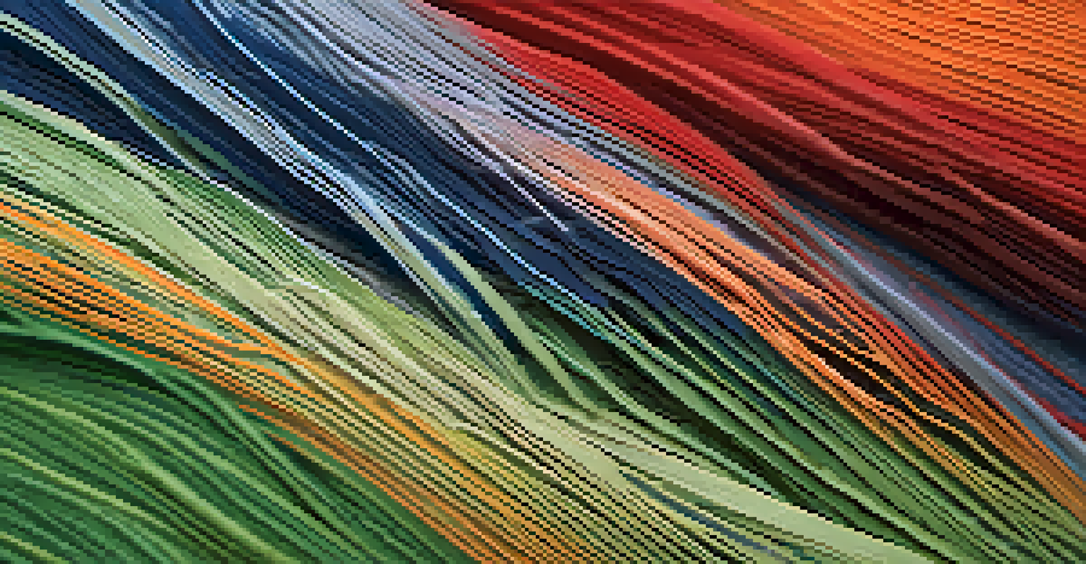 Visual representation of slow-twitch and fast-twitch muscle fibers, with distinct color schemes.
