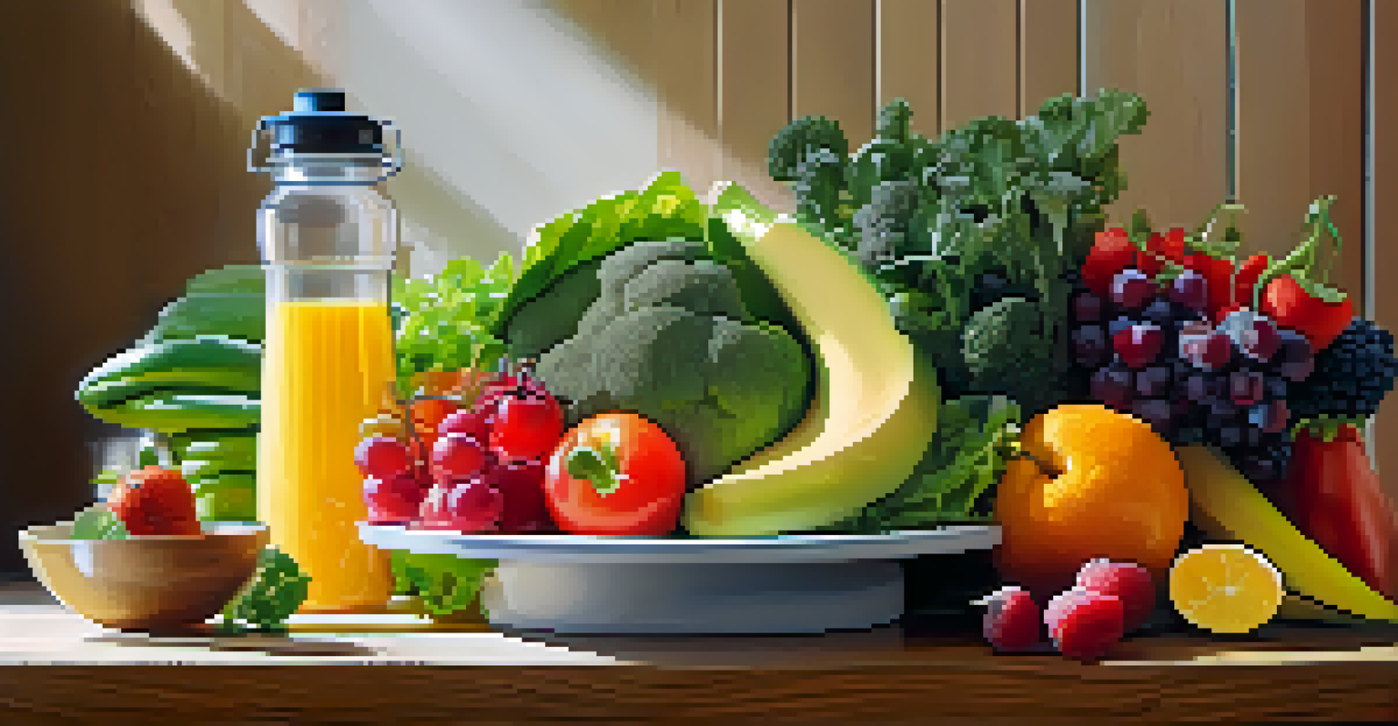 A colorful and healthy plate of food for bodybuilders, showcasing nutrition.