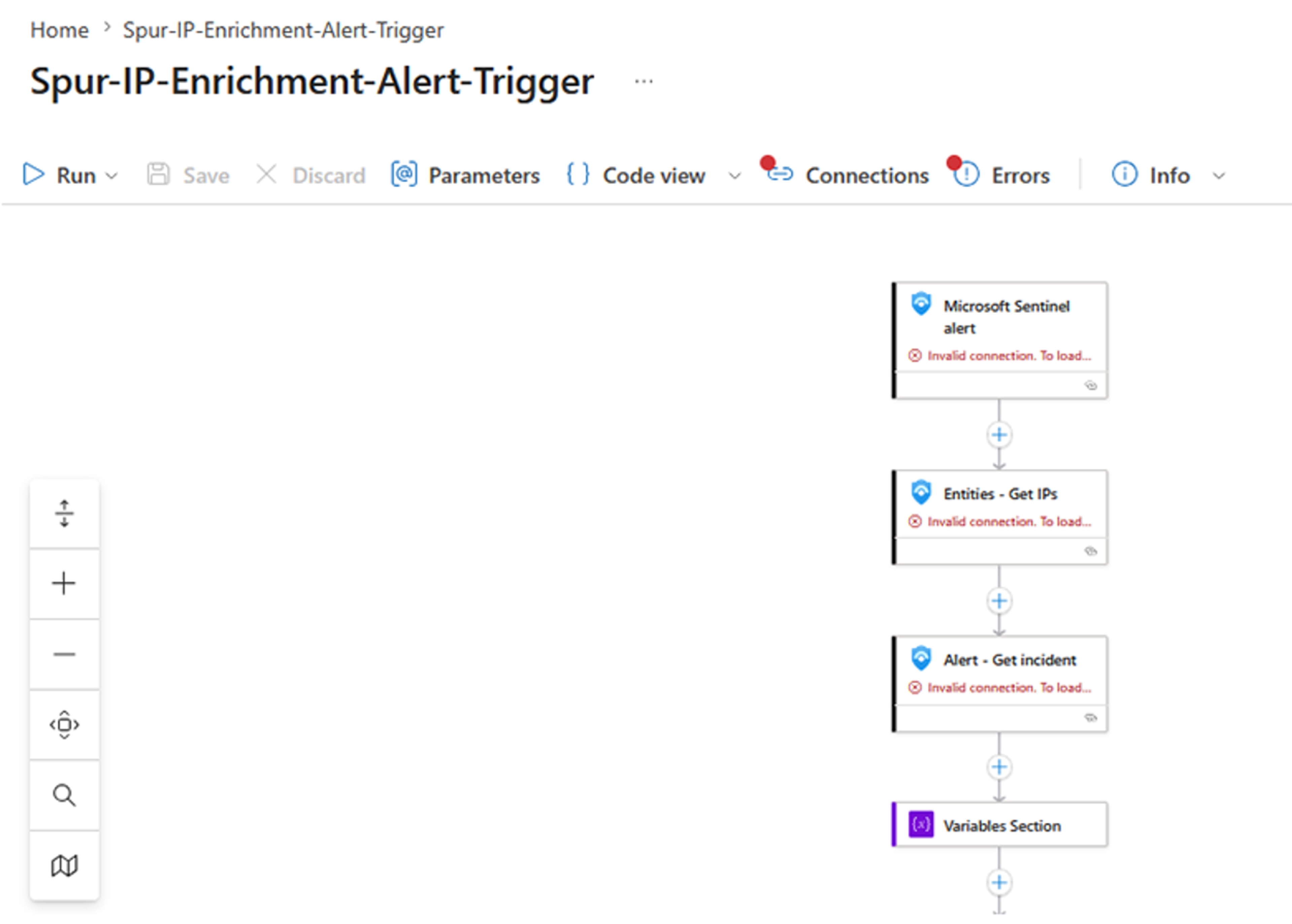 IP enrichment alert trigger workflow in Microsoft Sentinel