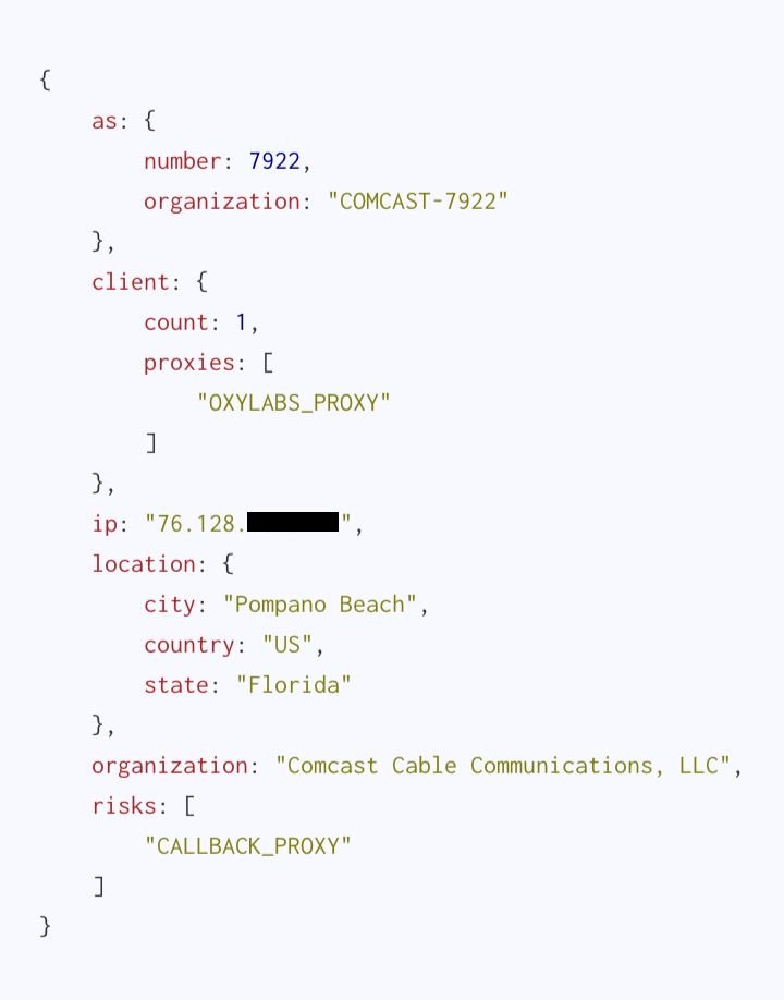 Spur Context API results for a small gateway