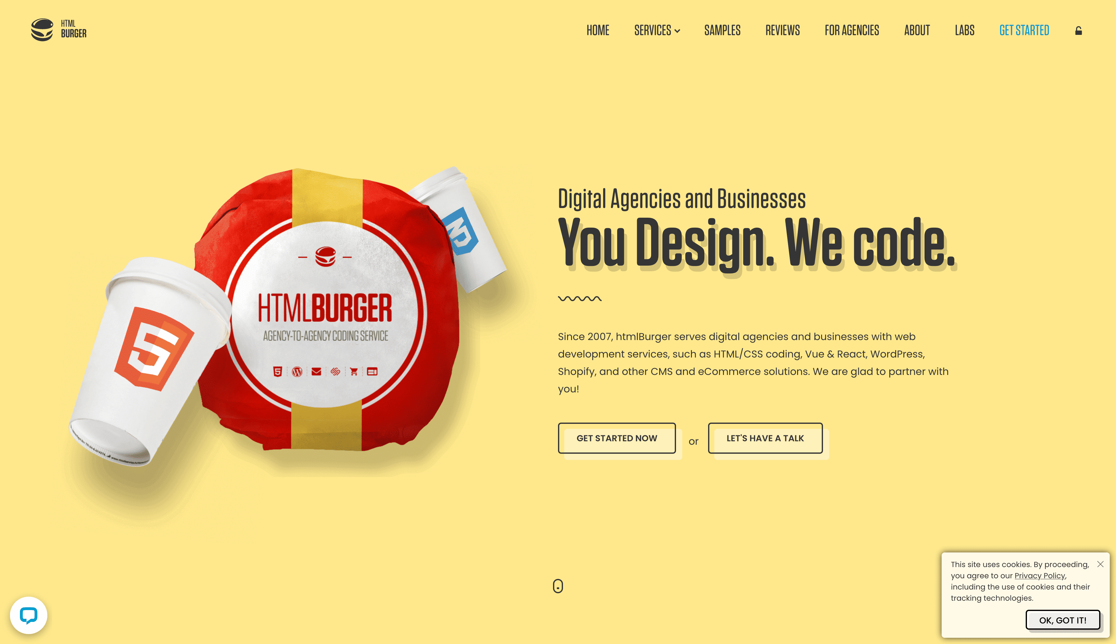 HTML Burger