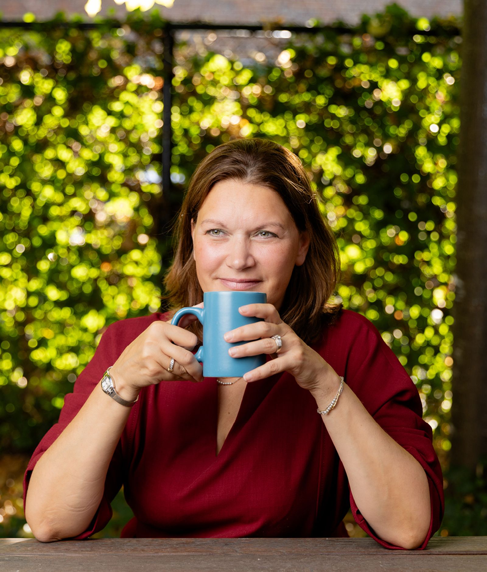 Sylvie außerhalb der Arbeit