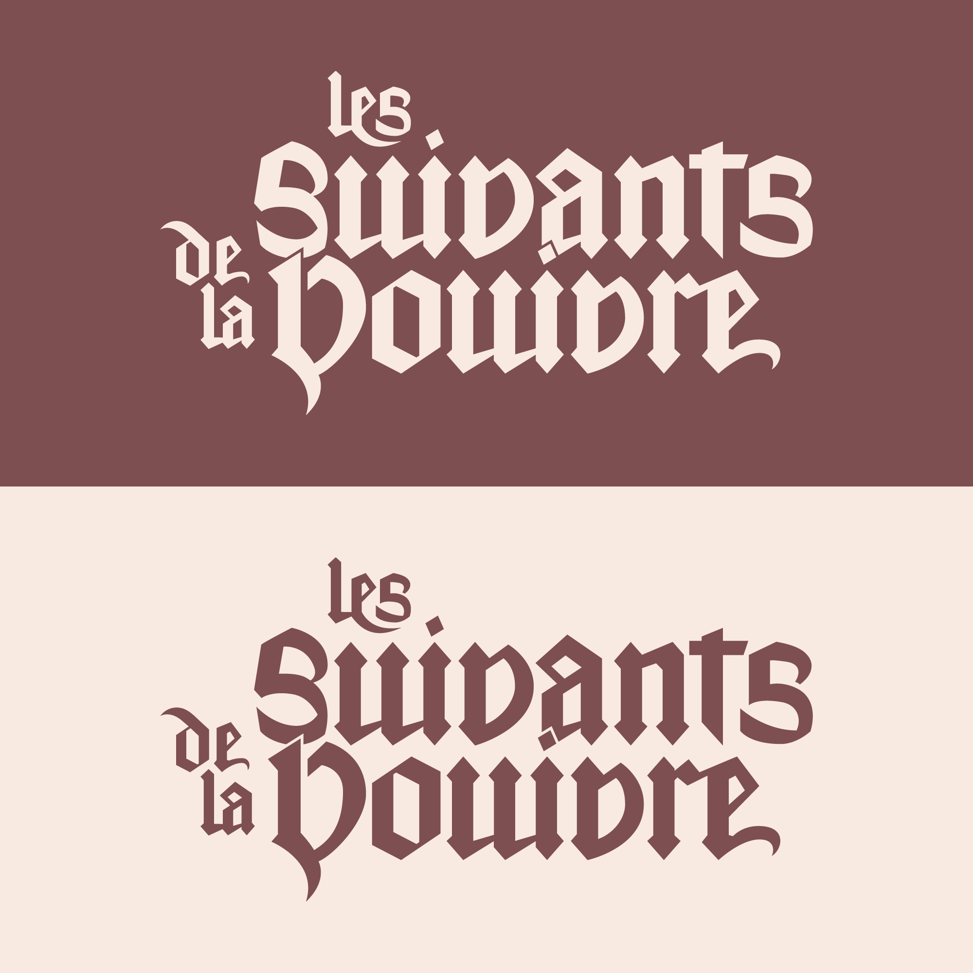 Logo textuel fill