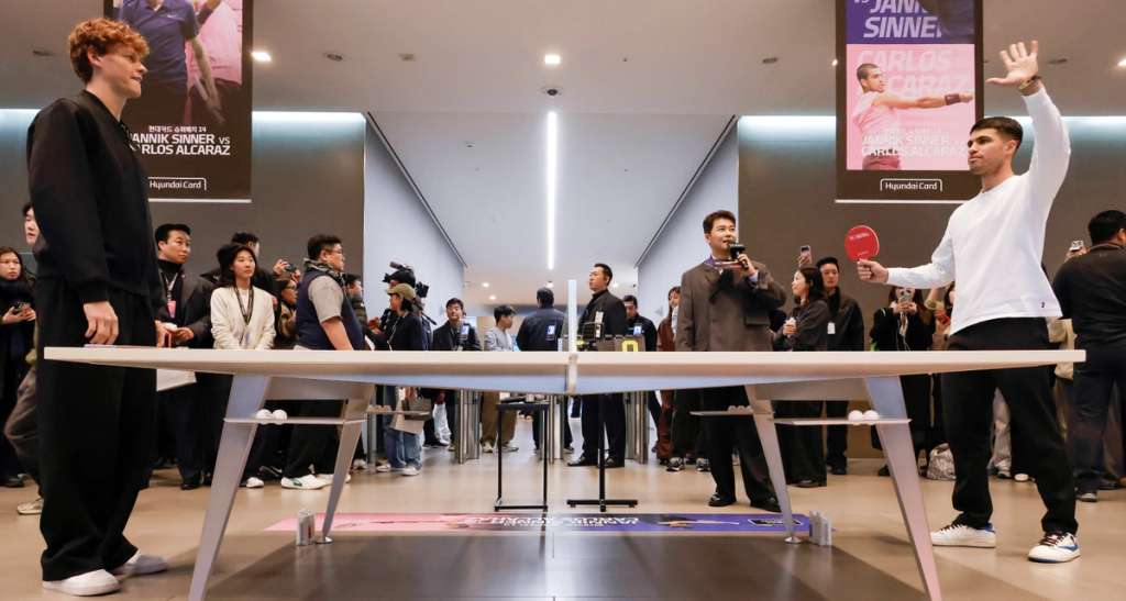 No, Sinner e Alcaraz non sono davvero forti a ping pong