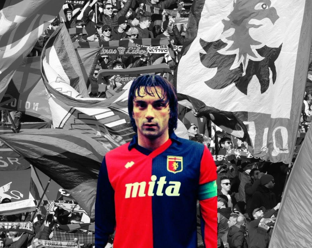 Gianluca Signorini, capitano giovane e bello