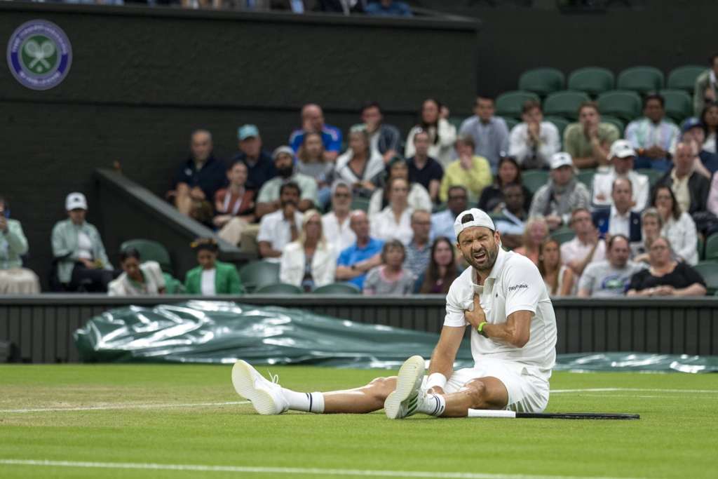 Nel tennis non ci sono sostituti Nel tennis non ci sono sostituti