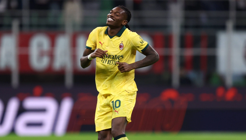 milan fiorentina ci ha fatto vedere il leao del futuro