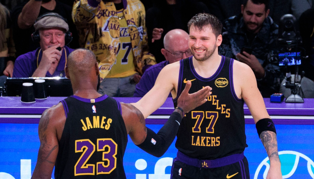 come si inserisce lebron james nei lakers di luka doncic