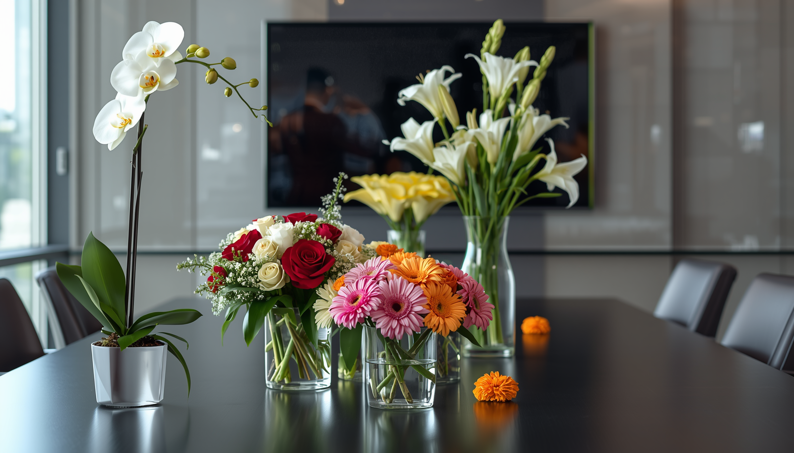 Top 5 Flowers to Impress Clients at Business Meetings