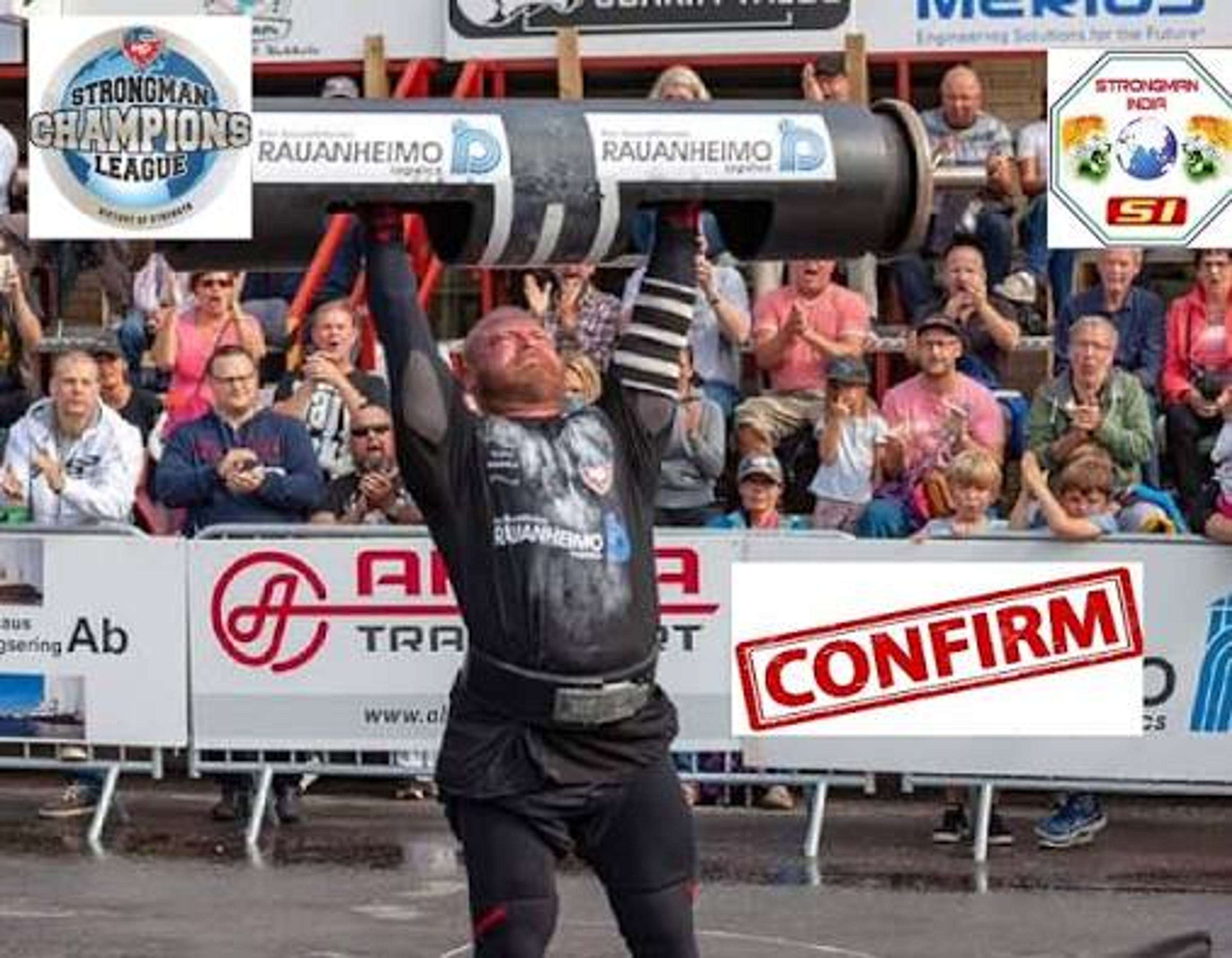 Mika Törrö în competiție de strongman