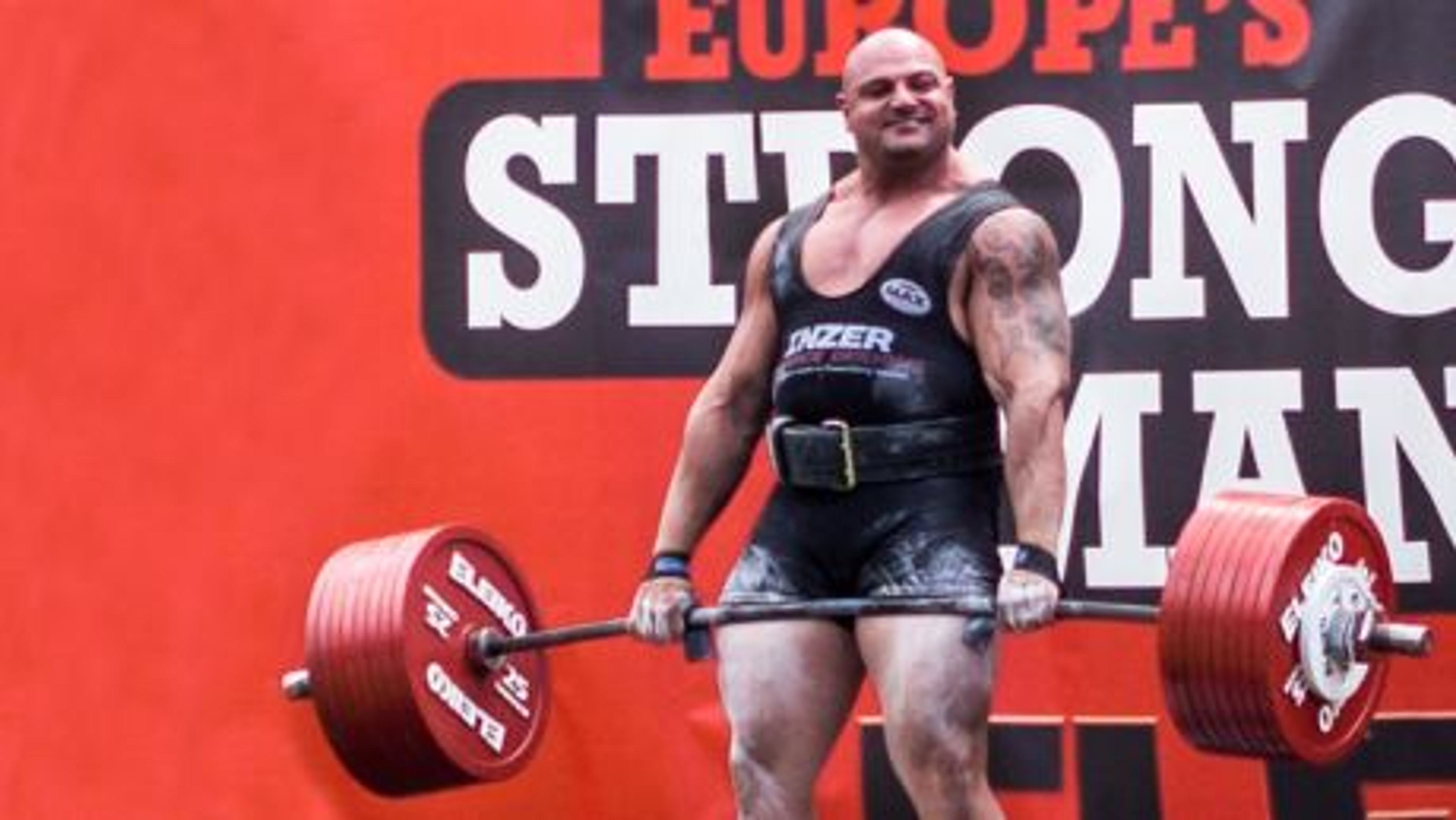Laurence Shahlaei (Big Loz), British strongman and 2016 Europe's Strongest Man champion