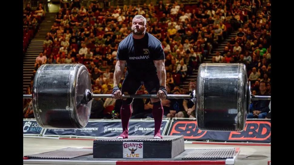 Ervin Toots on the international strongman circuit