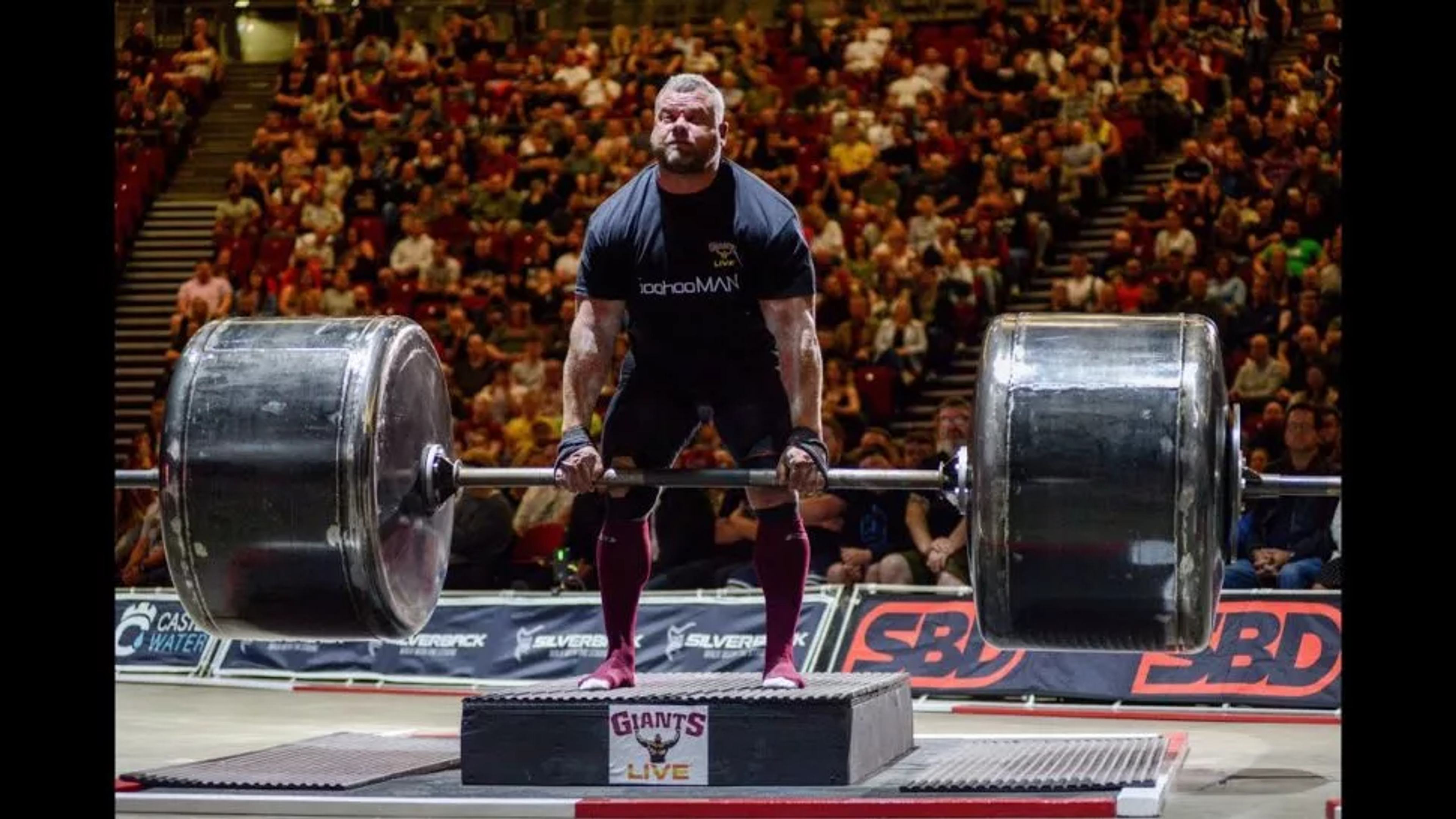 Ervin Toots în competiție și în circuitul internațional de strongman