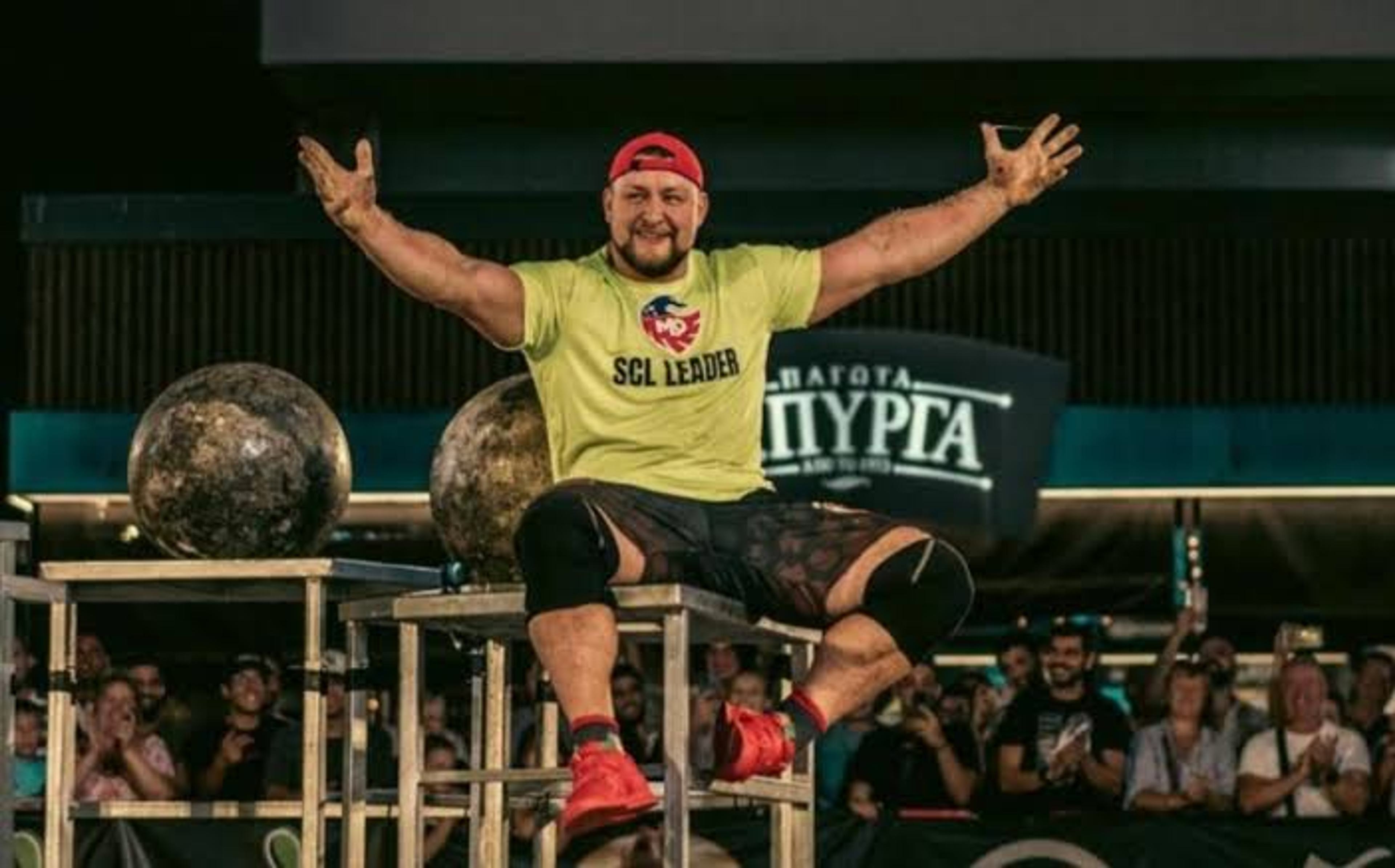 Adam Roszkowski, strongman polonez