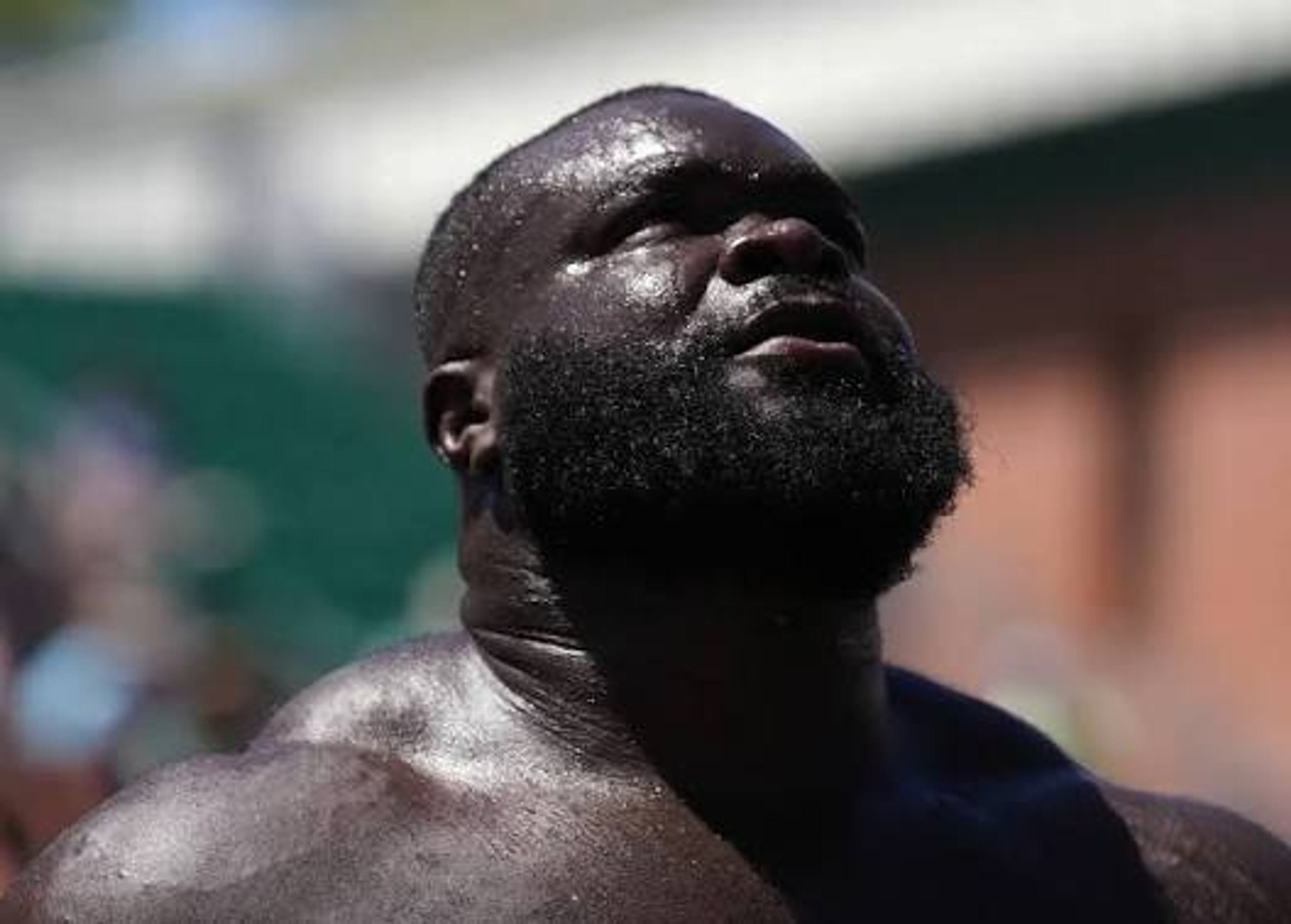 Evans Nana Aryee în competiție strongman