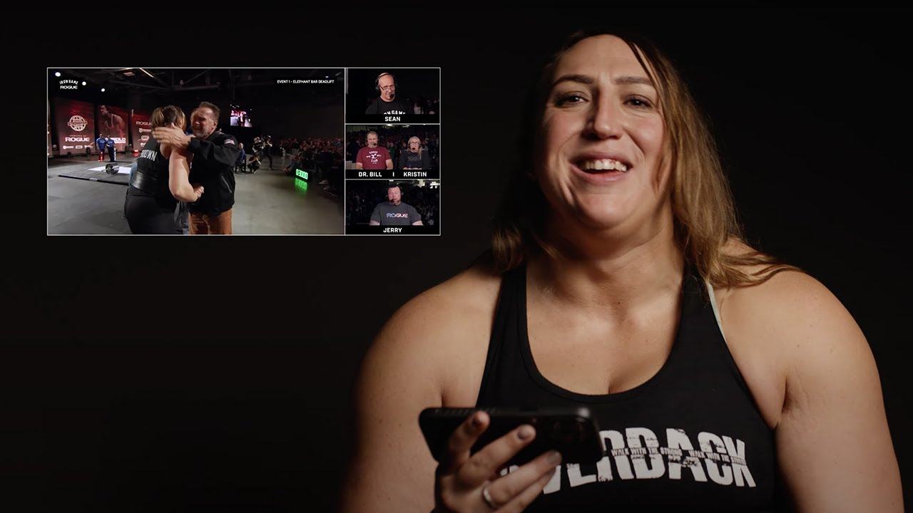 Lucy Underdown în competiție de strongwoman