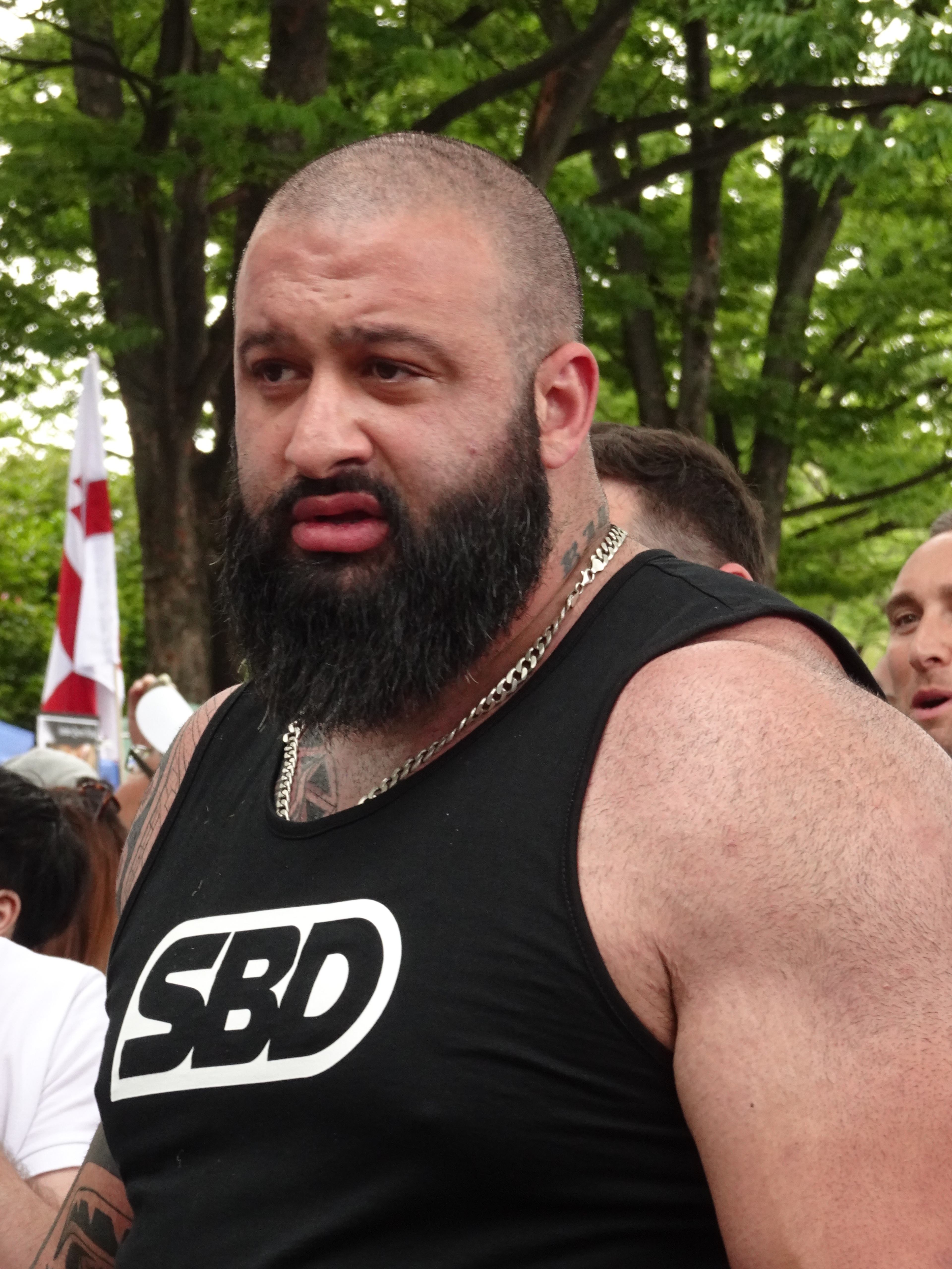 Konstantine Janashia, known as the Georgian Bull, Tokyo 2024. Photo: RuinDig / Yuki Uchida, CC BY 4.0.