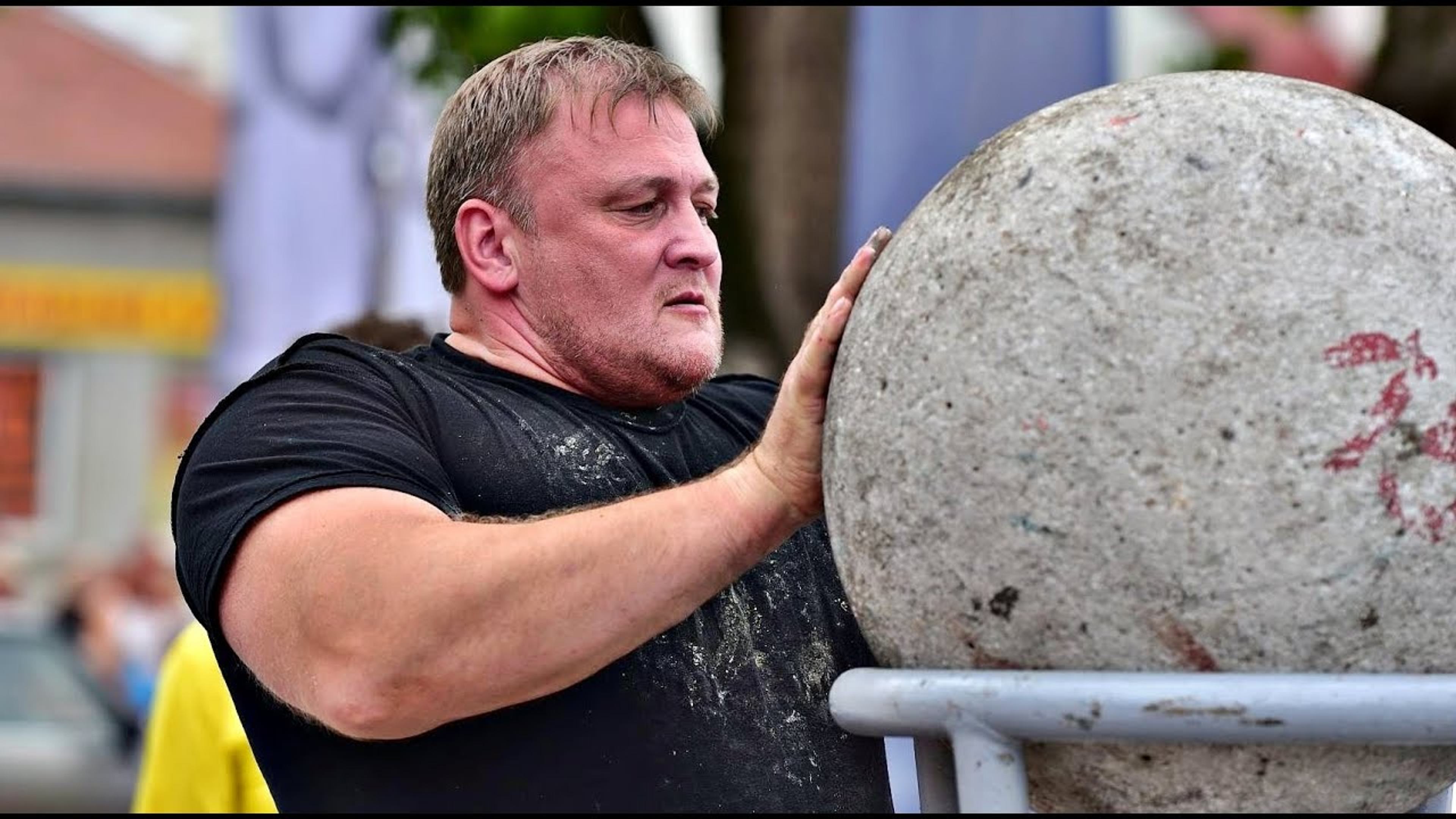 Ivan Hryhorovskyy în competiție strongman
