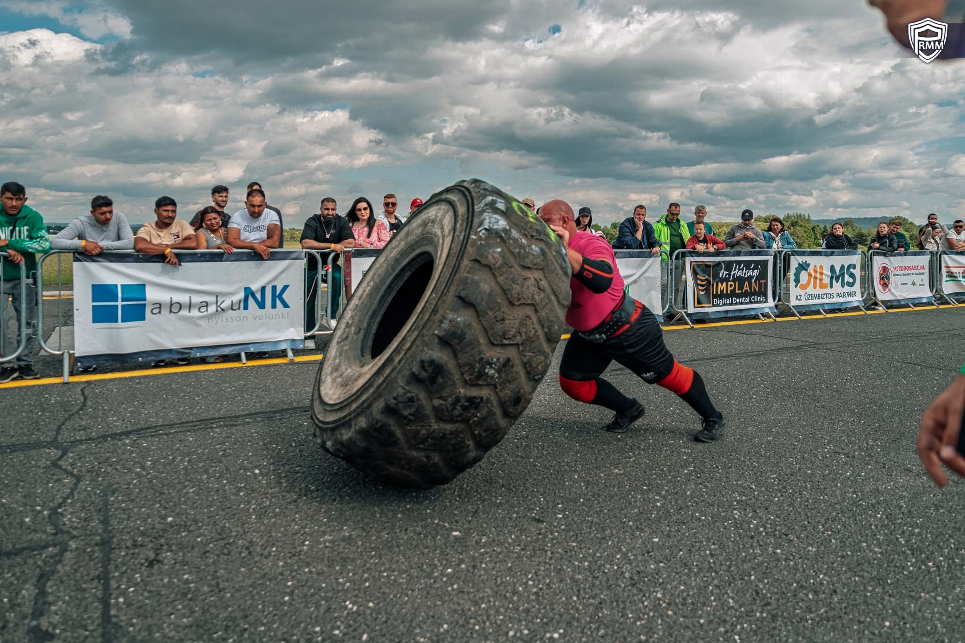Tire-flip