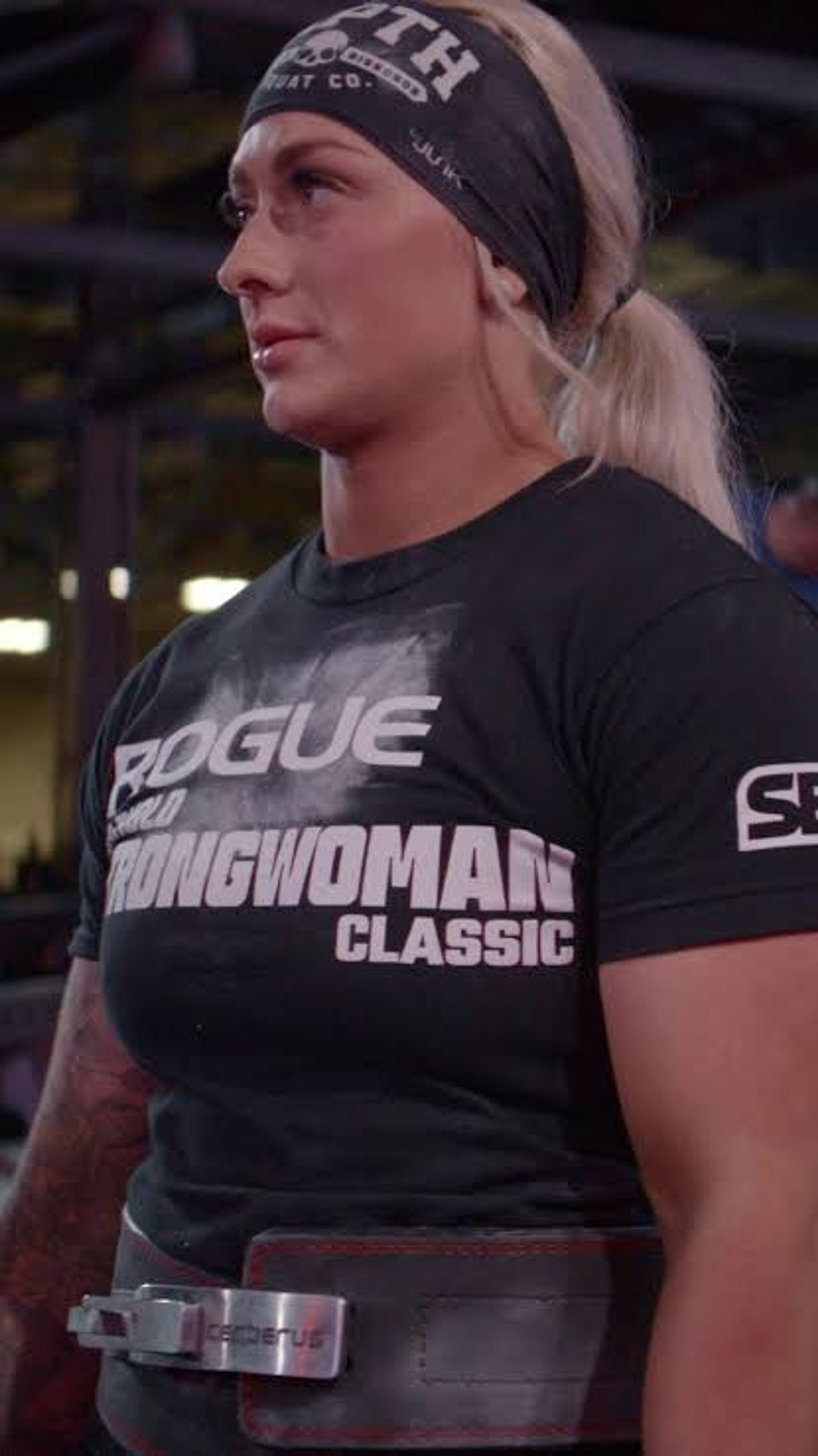 Melissa Peacock, Canadian strongwoman and 2024 Shaw Classic Women's Open champion.