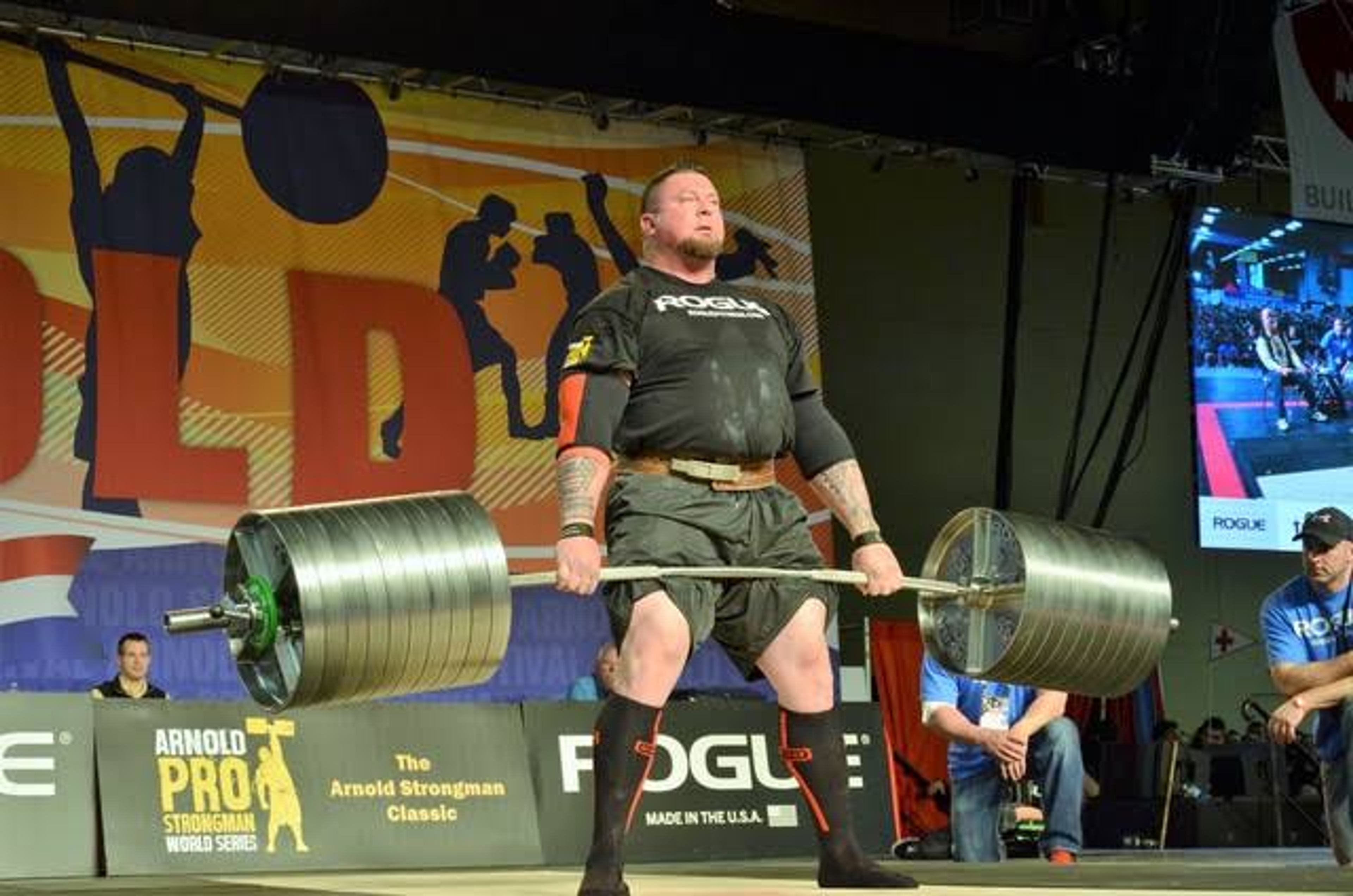 Jerry Pritchett în context competițional strongman