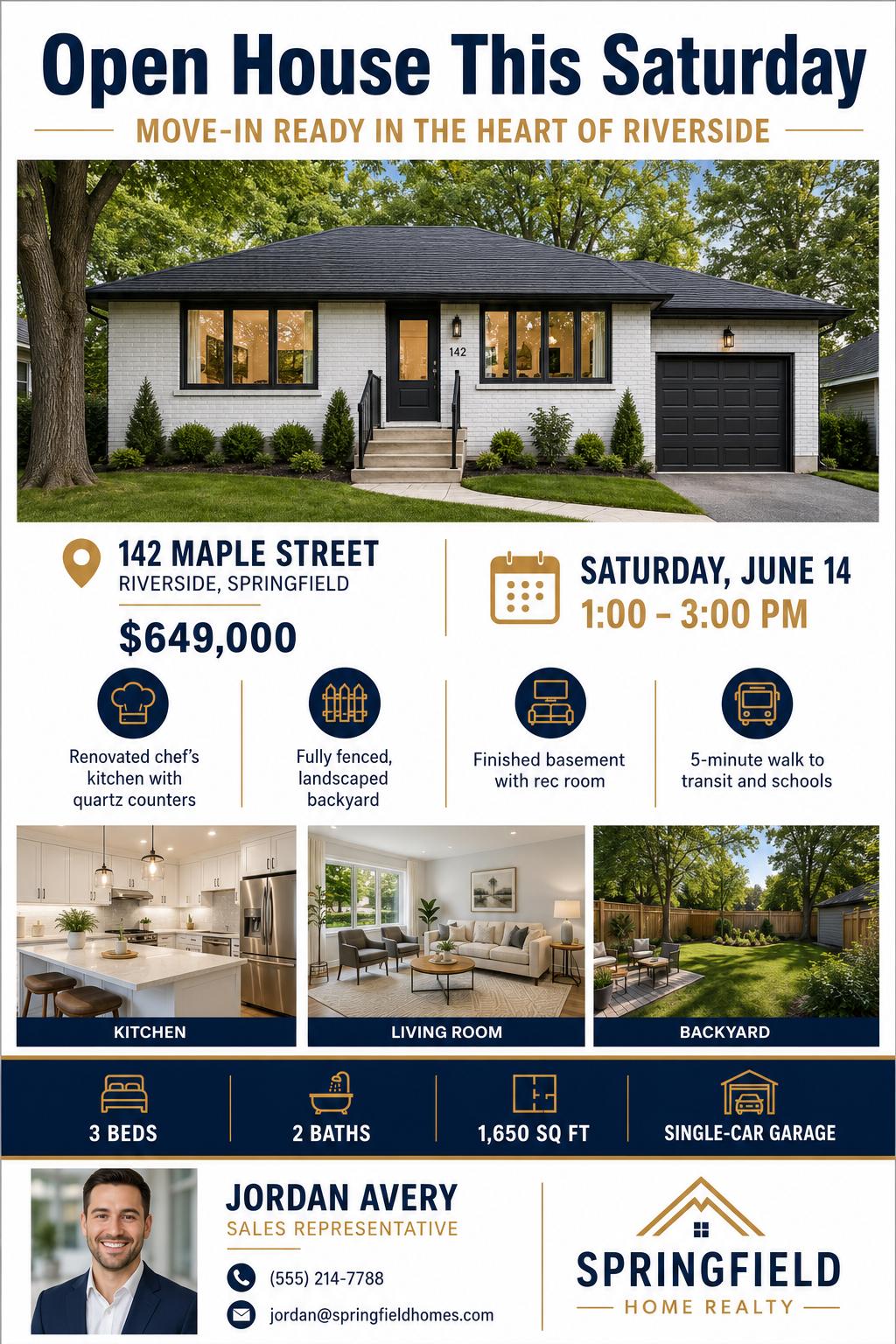 open flyer example