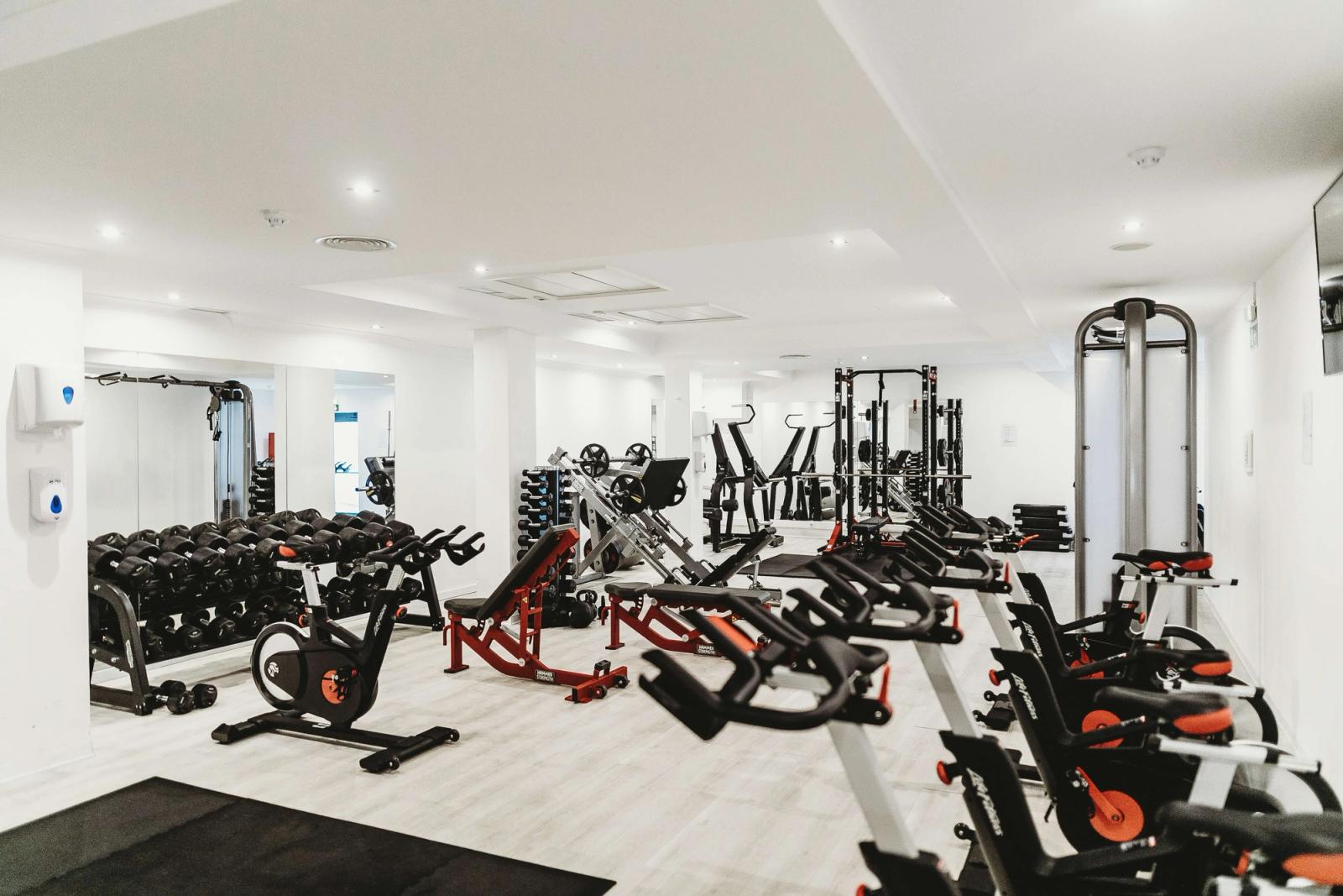 A beautiful building gym